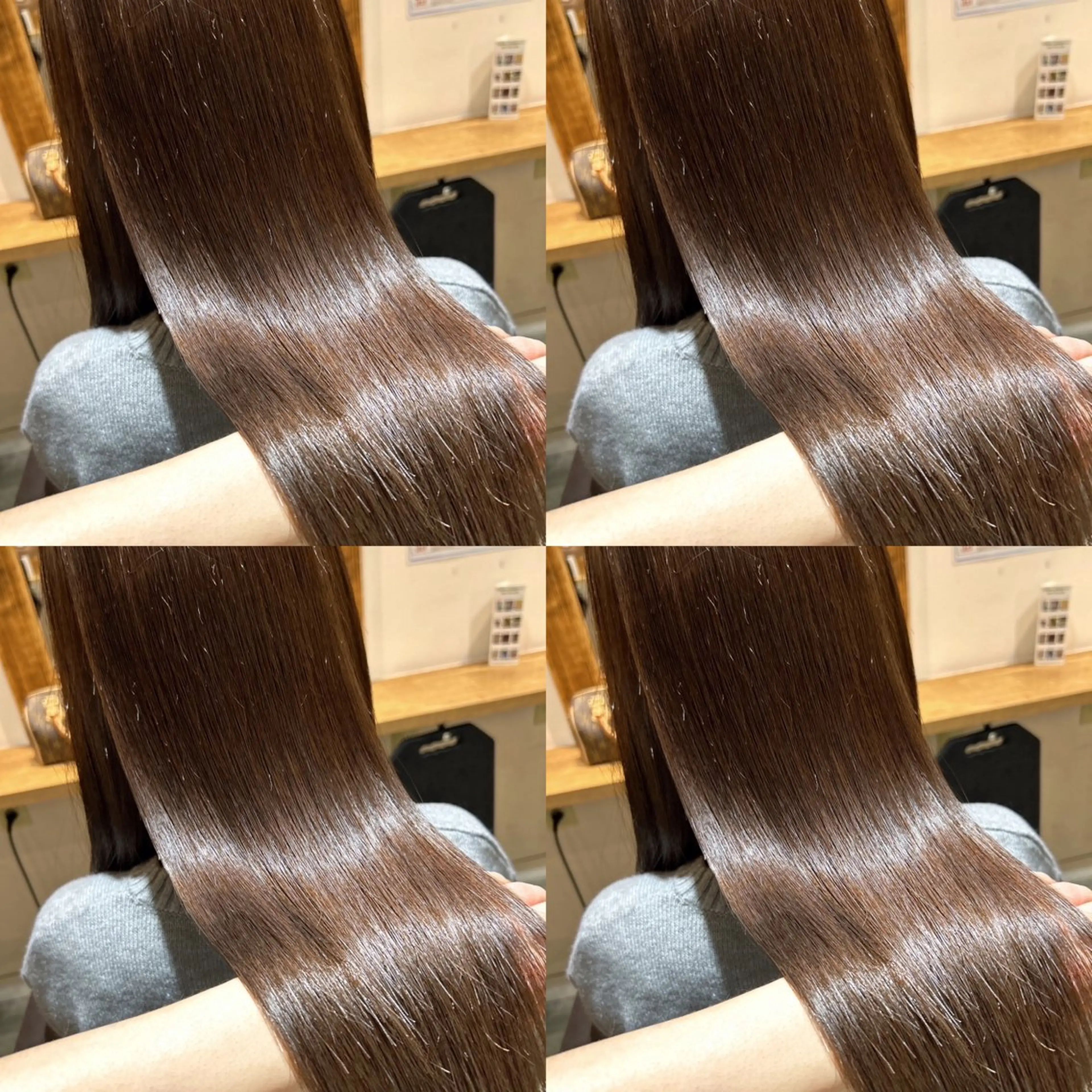 ロング カラー レイヤーカット/ 縮毛矯正🇰🇷早坂のヘアスタイル