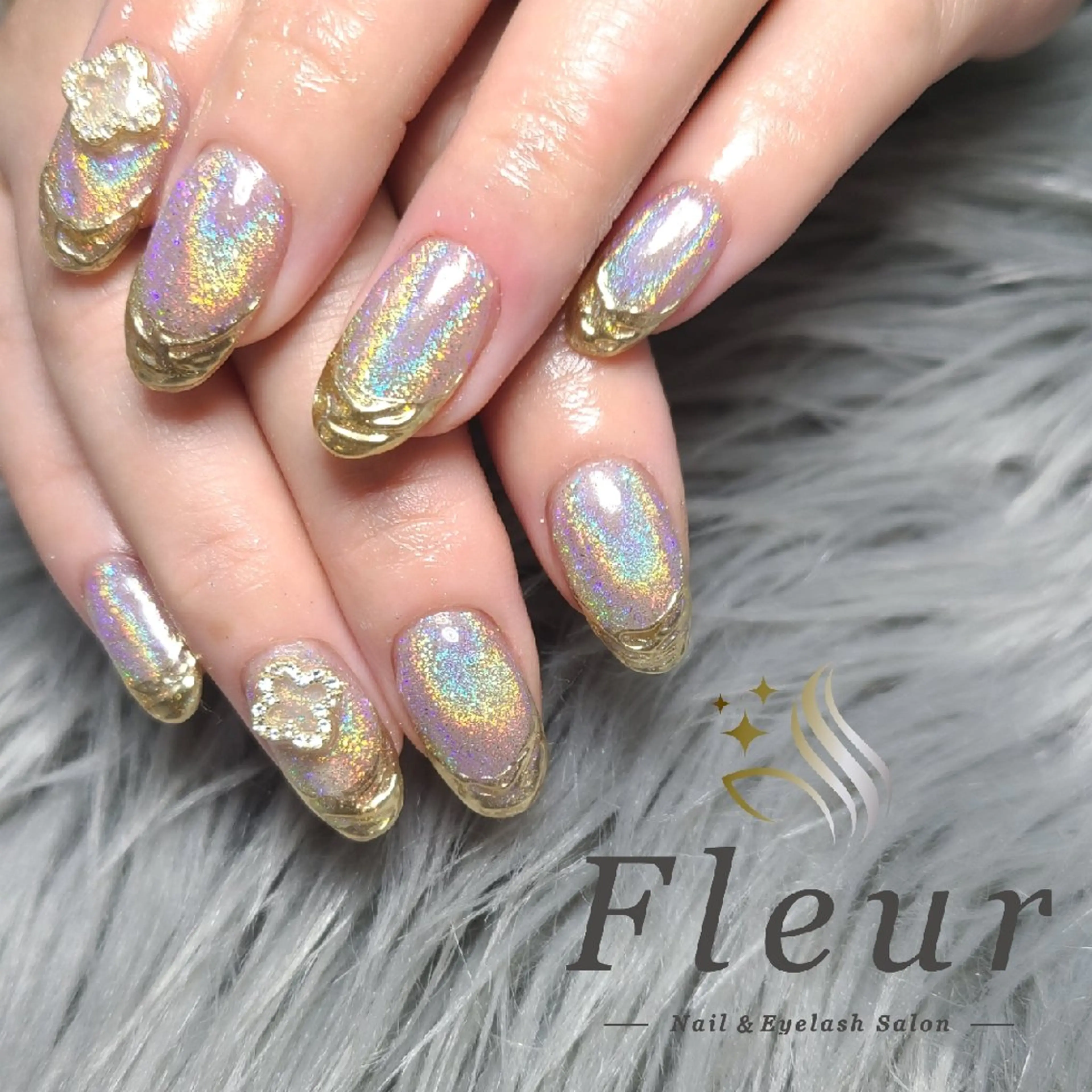ネイル ハンドネイル nail&eye ♡Fleur♡のネイルデザイン