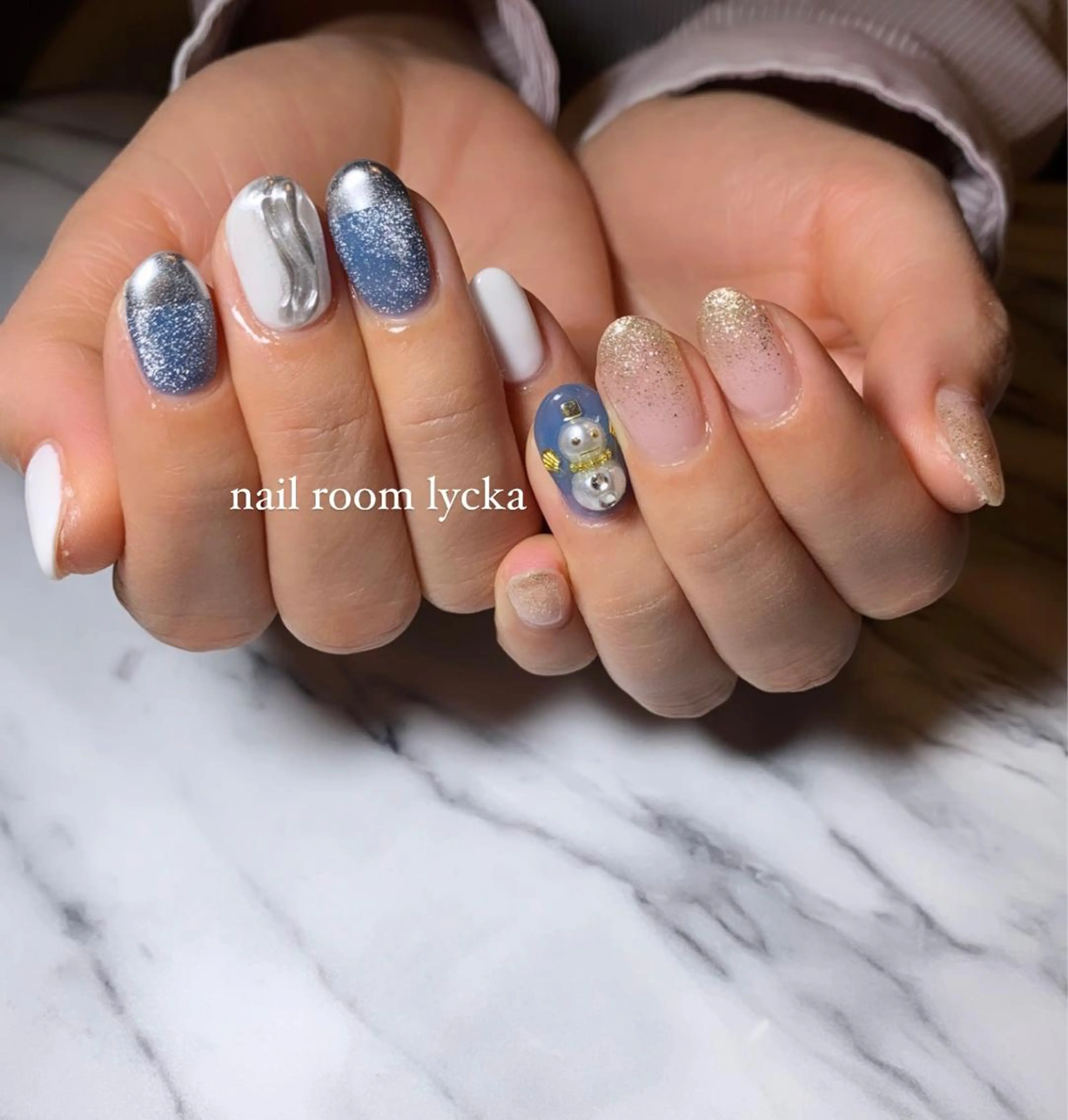 ネイル ﾈｲﾙﾙｰﾑﾘｯｶ 𝐦𝐚𝐲𝐮のネイルデザイン