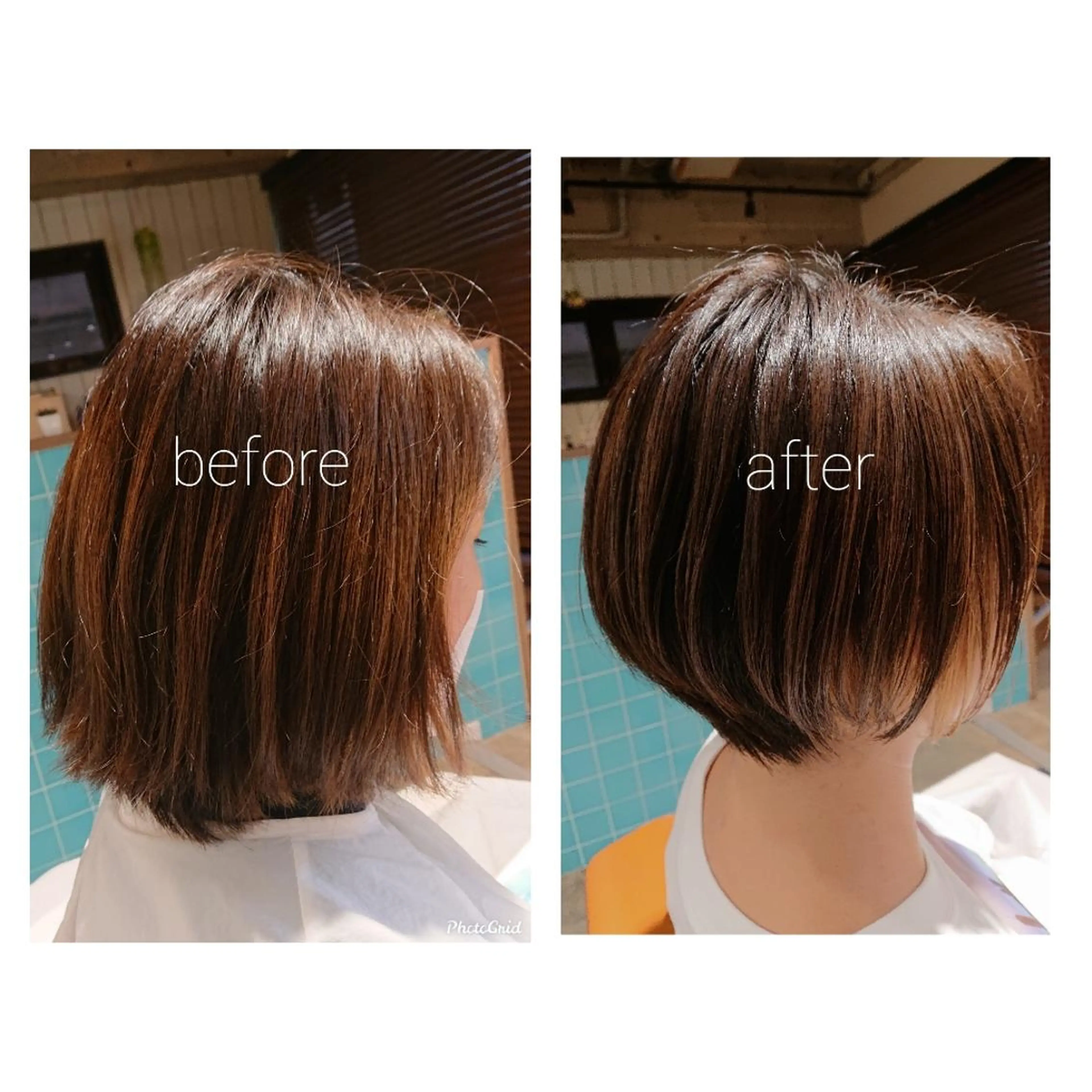 ショート alushe 岡 陽子のヘアスタイル