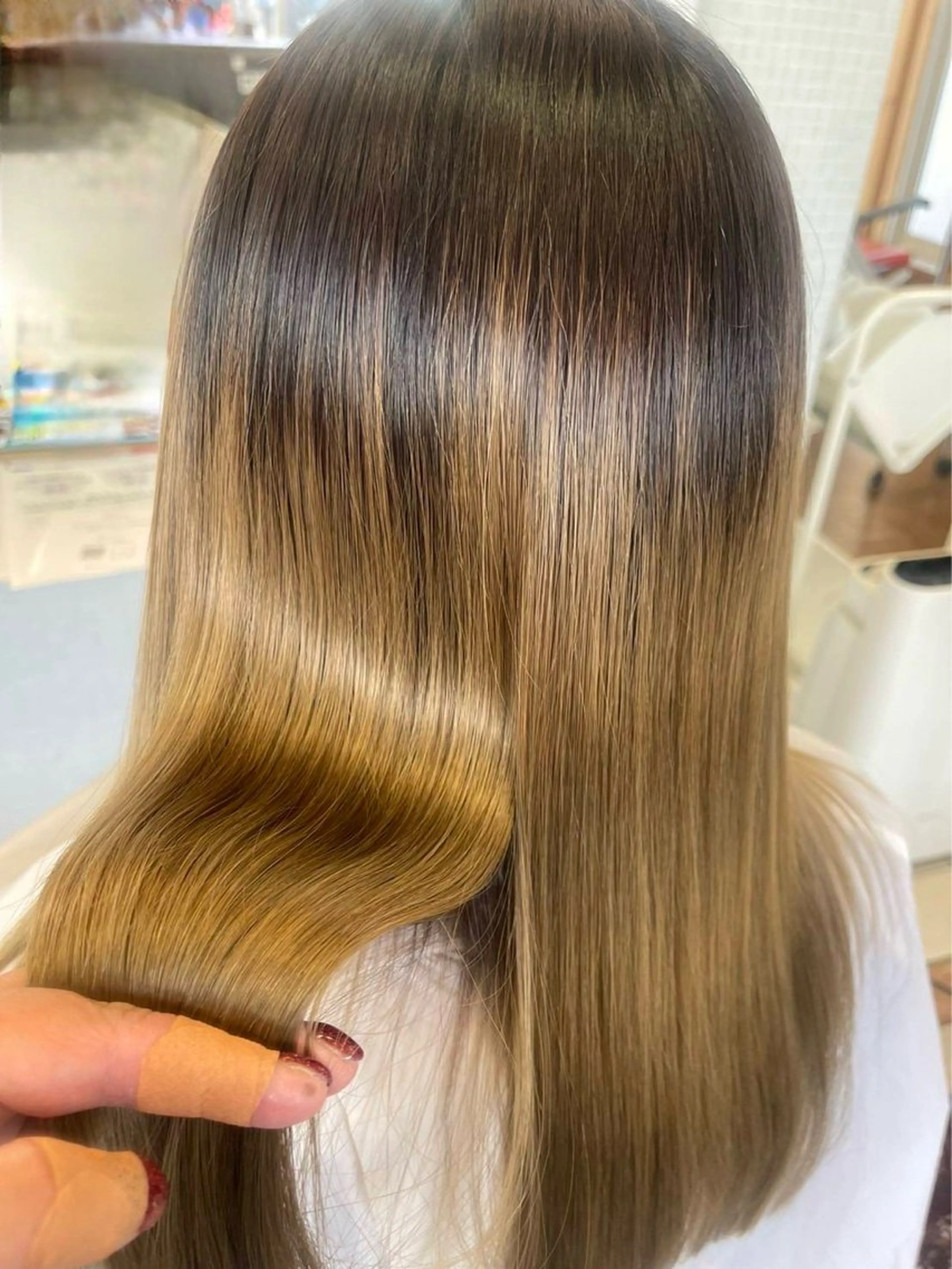 ロング LAPIS南一の沢店 山野井のヘアスタイル