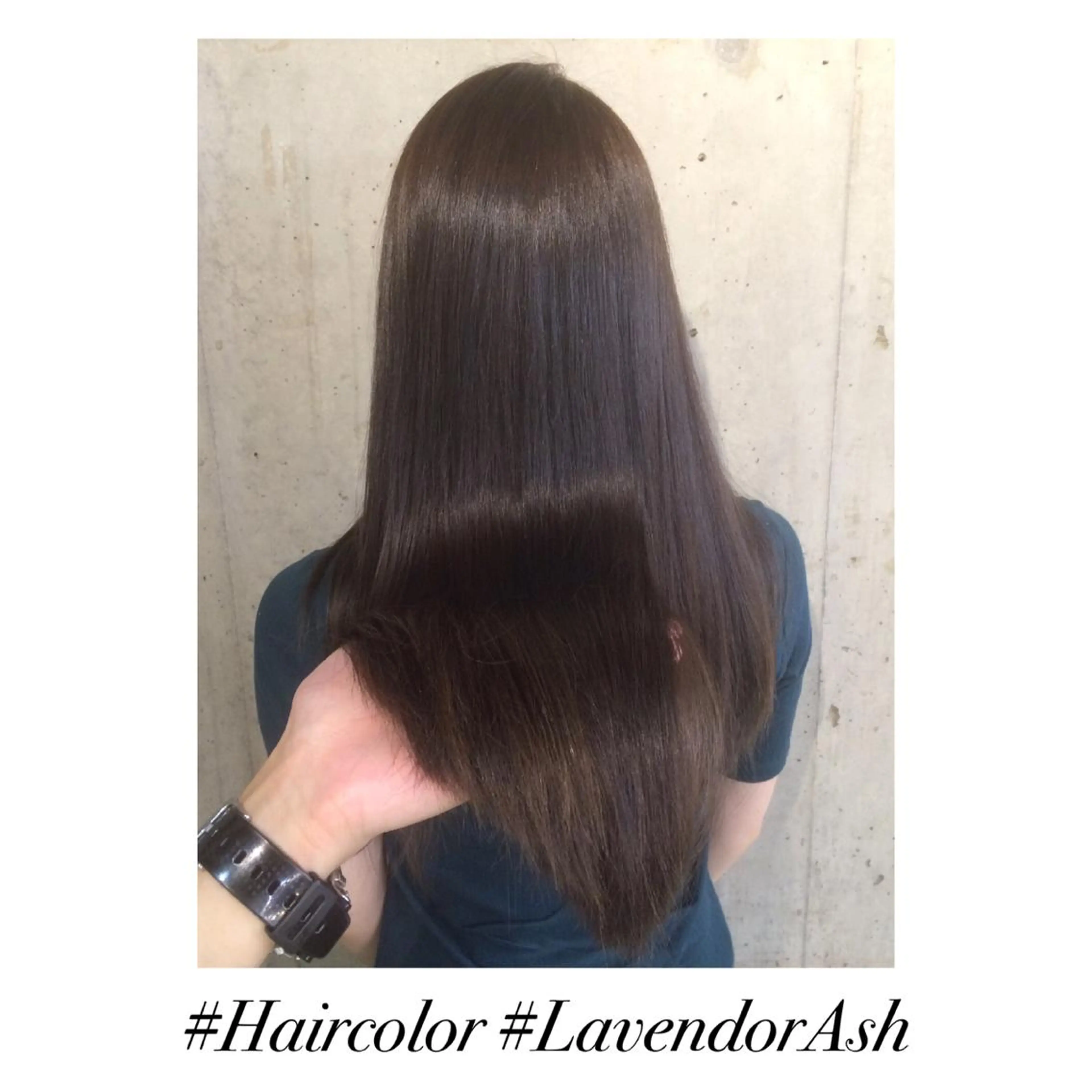 ロング カラー アッシュ ハイライトカラー ラベンダーカラー ラベンダーアッシュ ハイライト K-POP好き美容師 🇰🇷Kai.Yのヘアスタイル