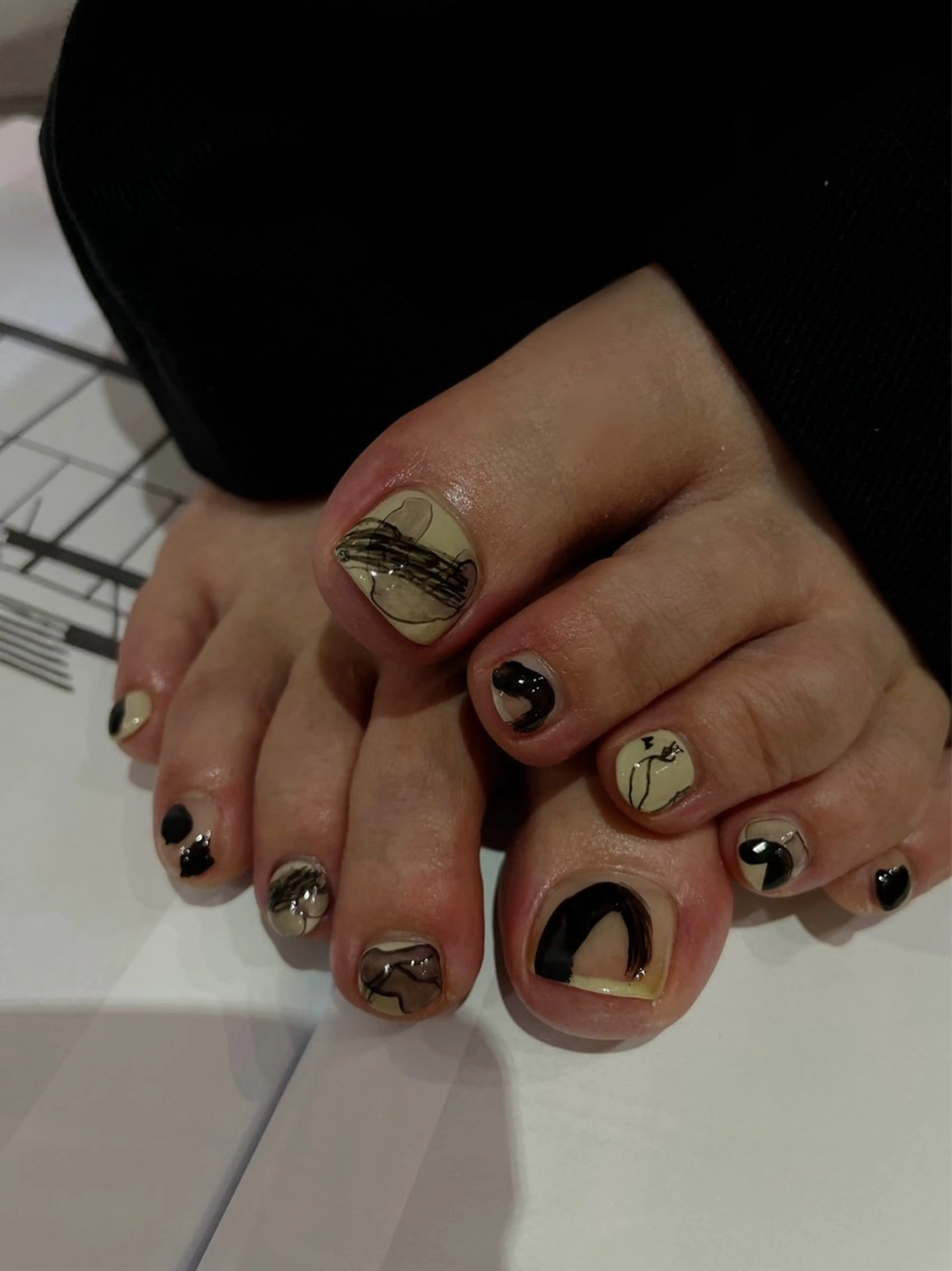 Foot design course(オフなし)持ち込みOK🫶🏻¥7.500​〜​の写真