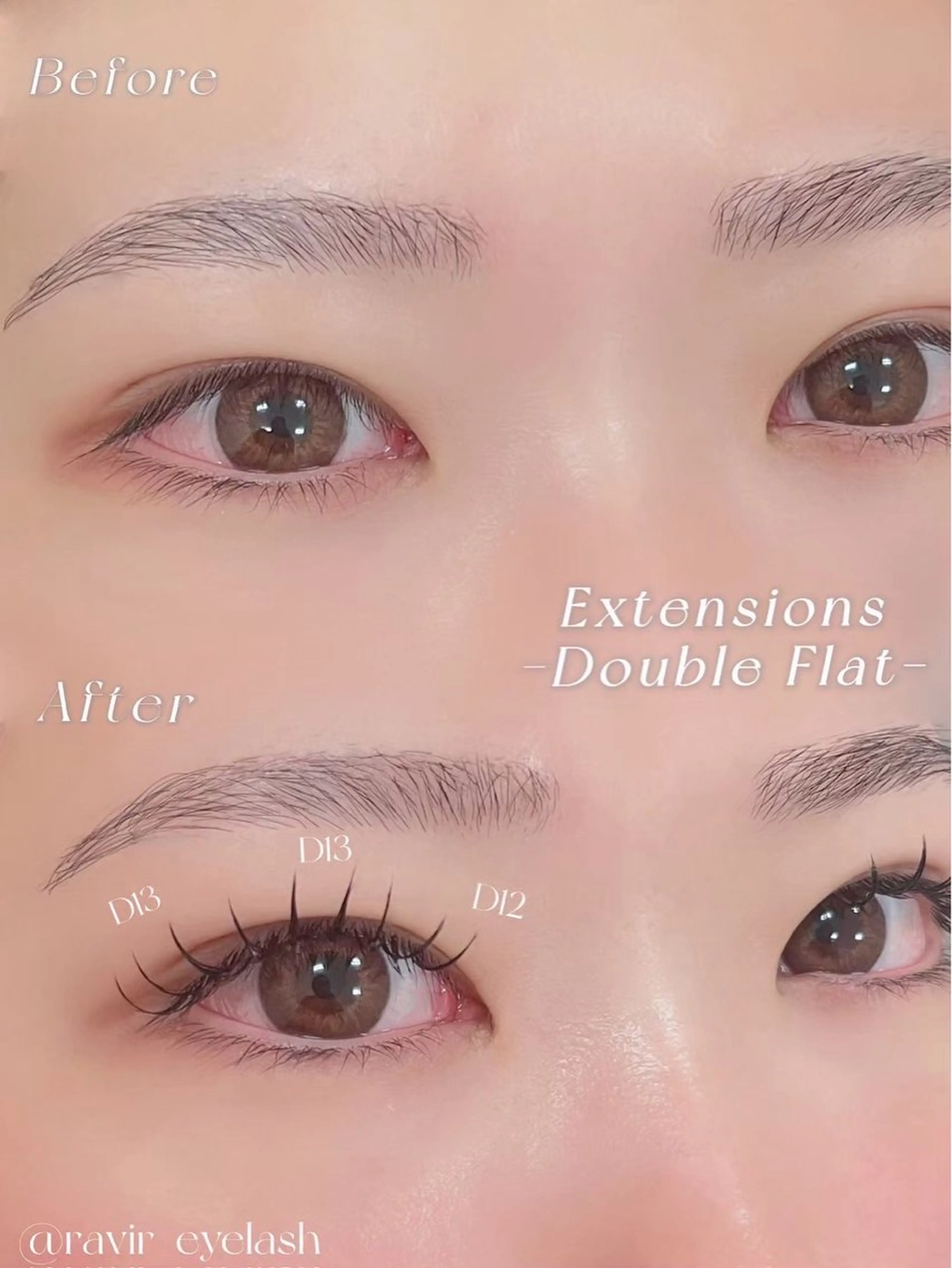 マツエク・マツパ まつげ×眉毛専門 サロンRavirのマツエク・マツパデザイン