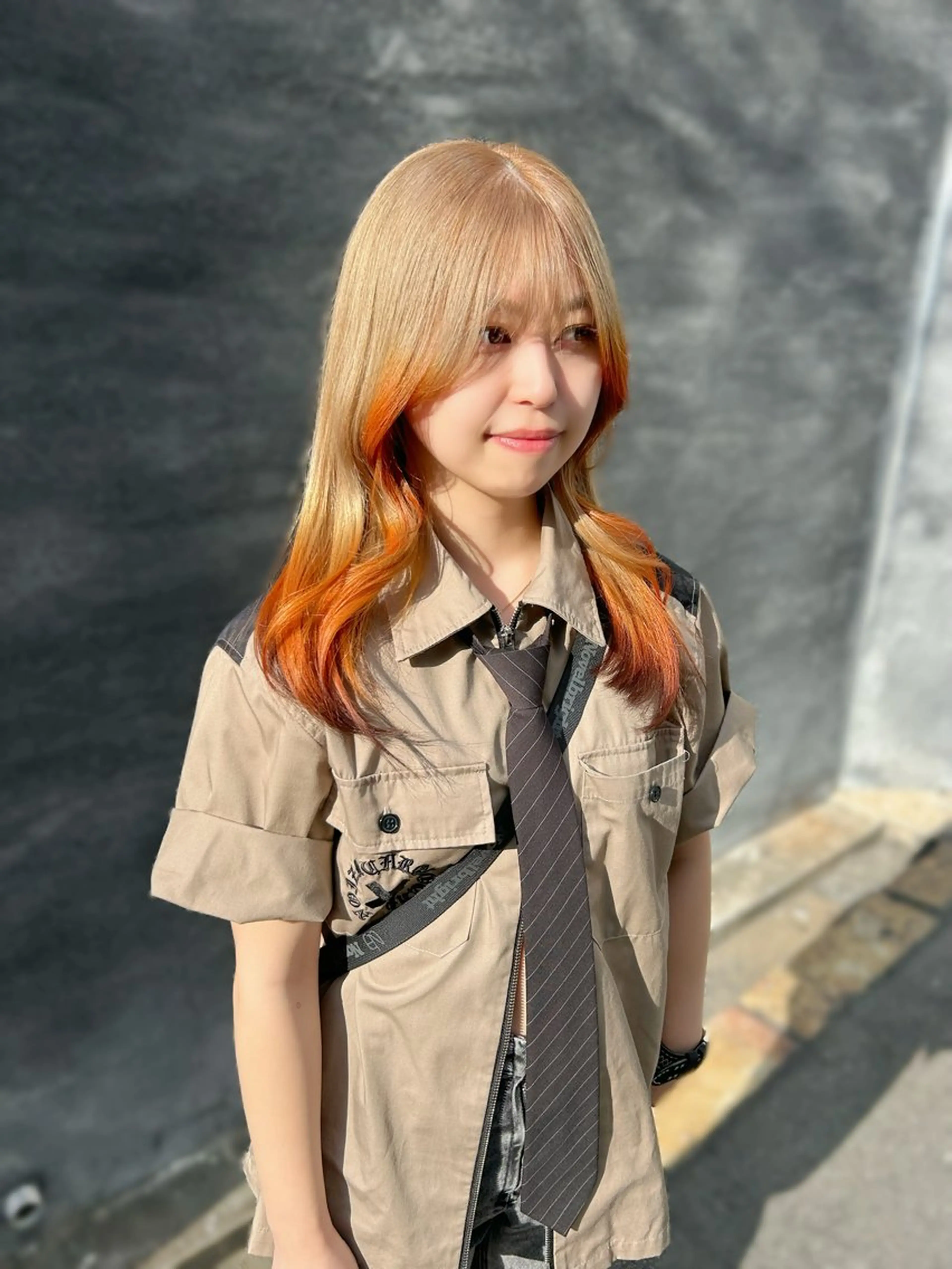 ミディアム カラー 柔らか垢抜けｶﾗｰと ｶｯﾄ🫧ASUKAのヘアスタイル