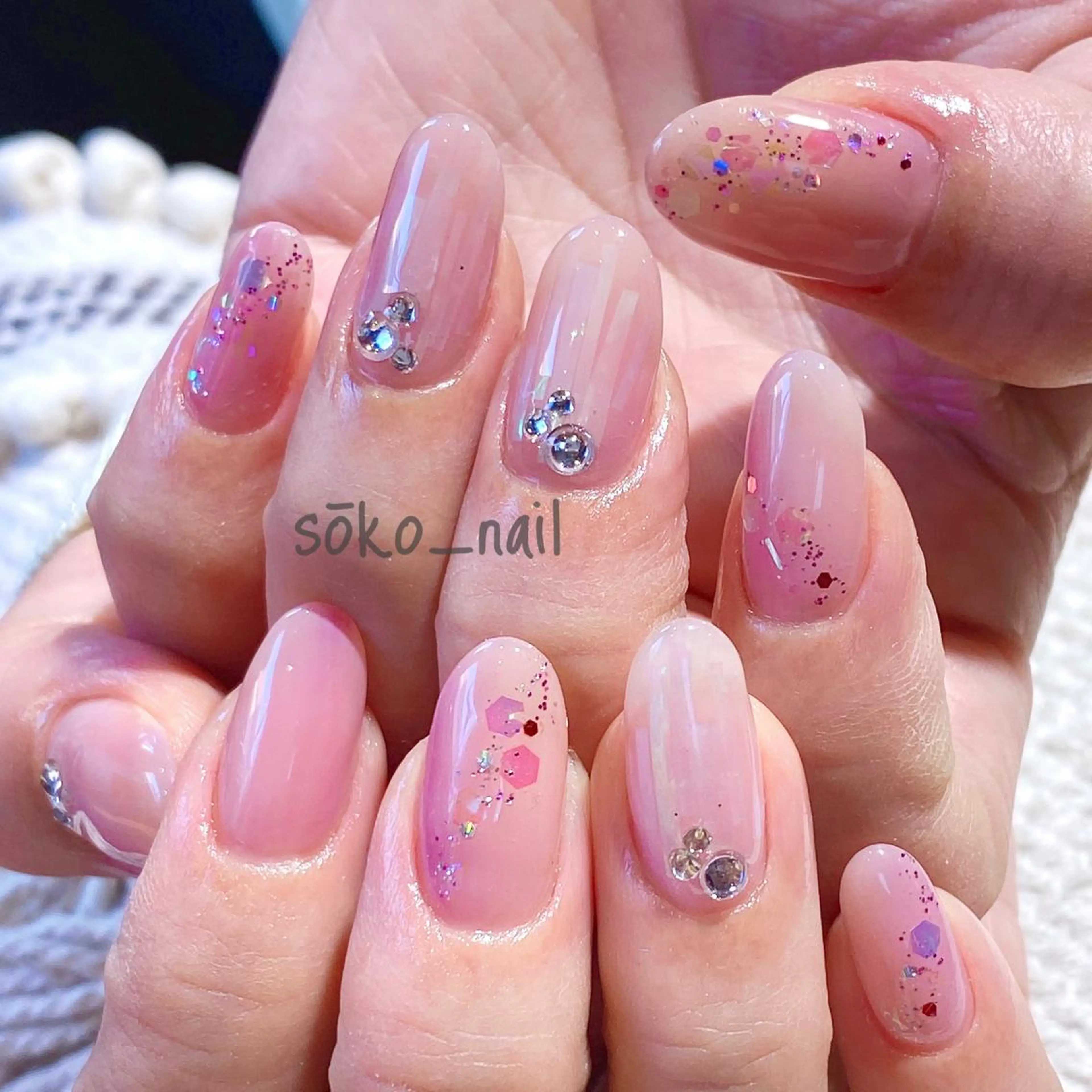 ネイル ハンドネイル megu  / sōko nailのネイルデザイン