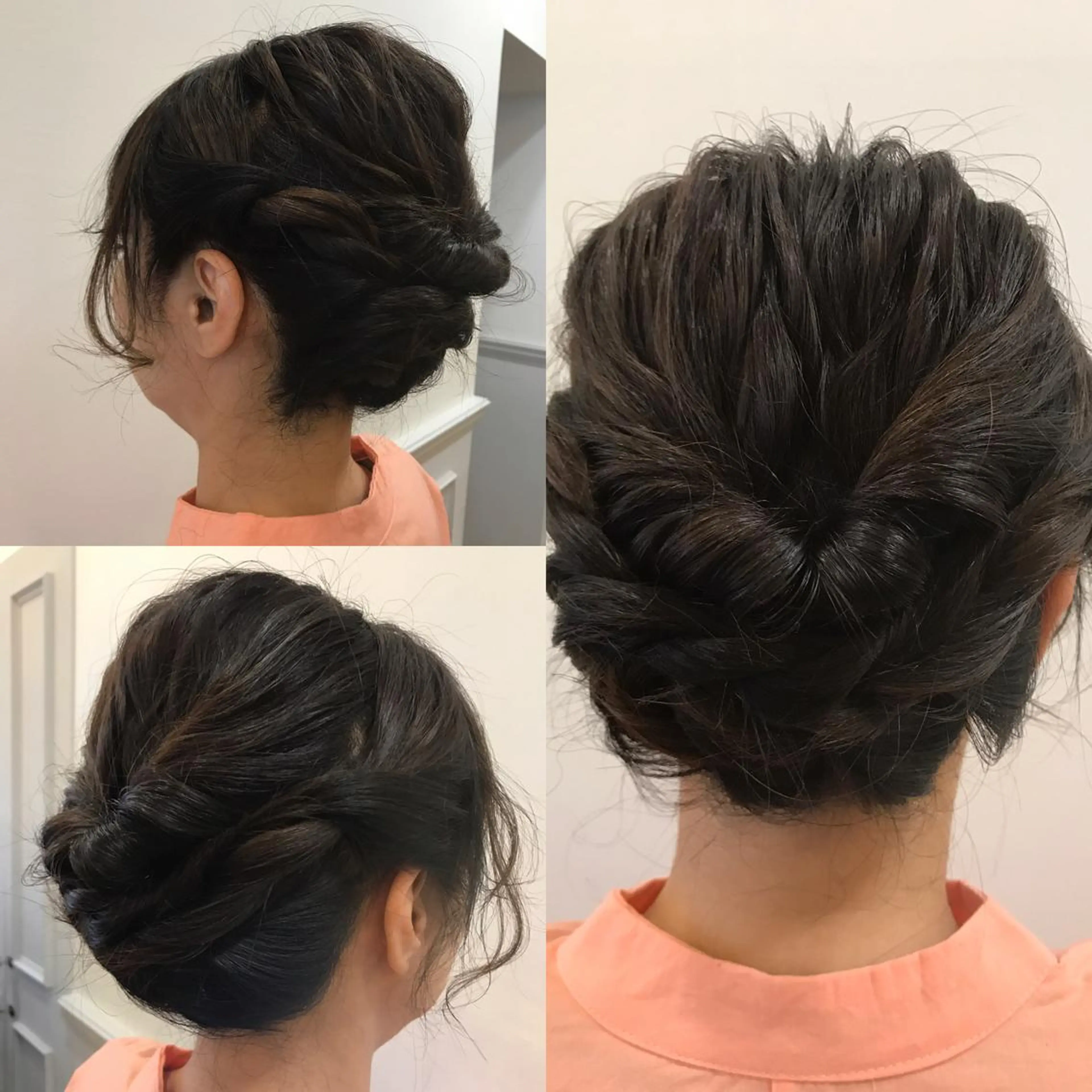 ヘアアレンジ ひろせ かなのヘアスタイル