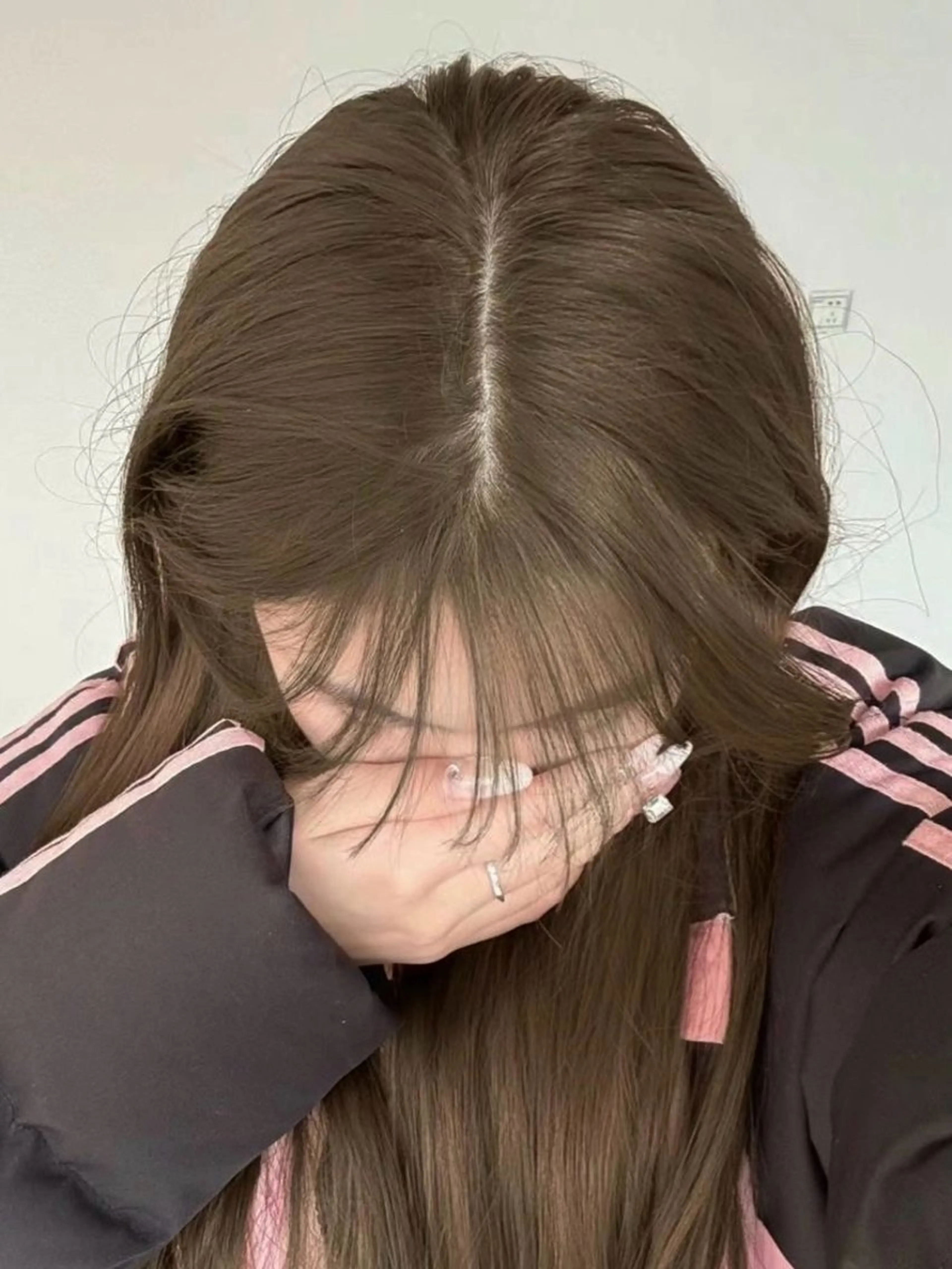 ロング カラー ヘアカラー トリートメント 韓国っぽ×透け感🪽 Fumi 🤍のヘアスタイル