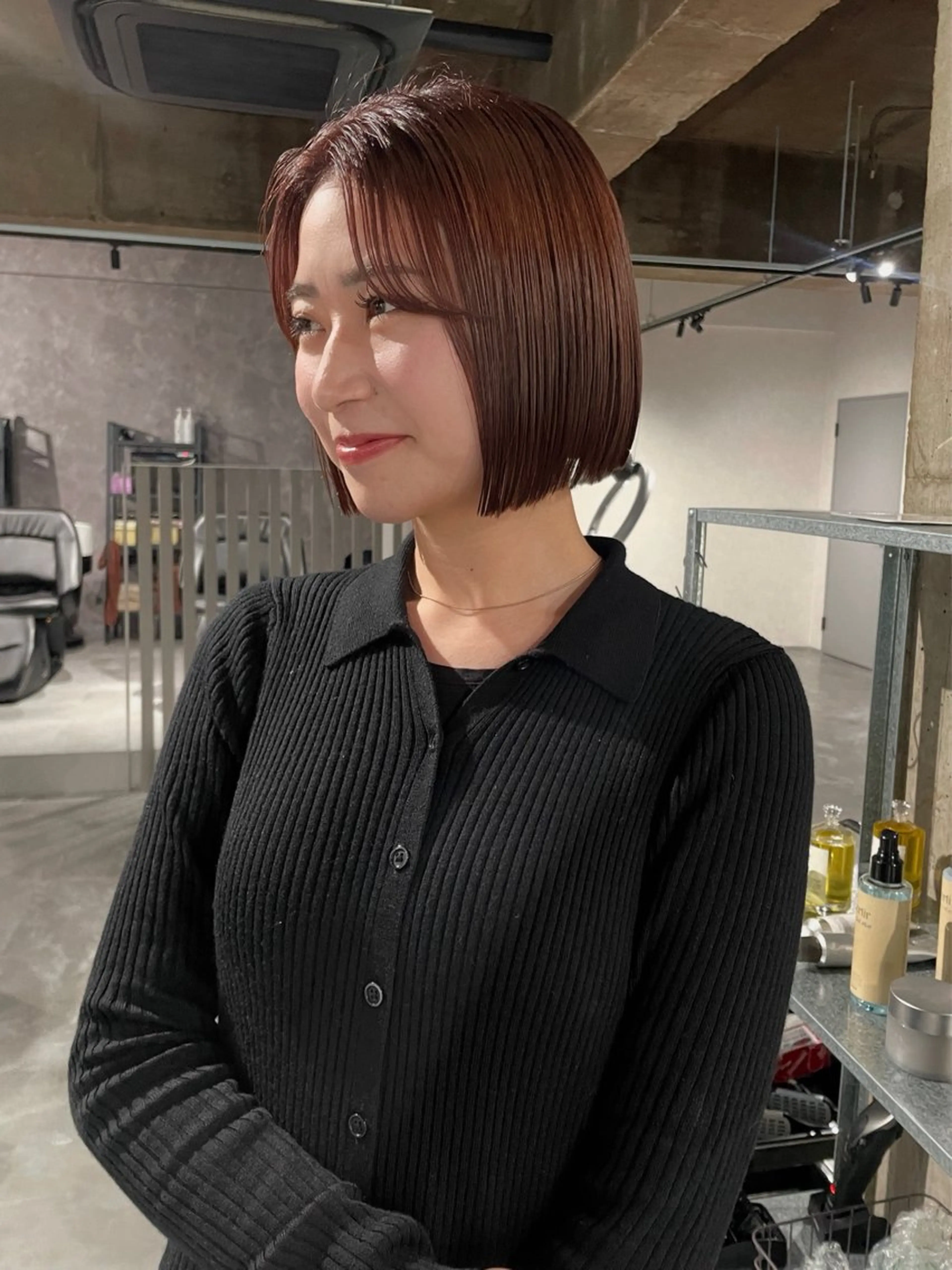 ✔️髪質改善カラーの写真