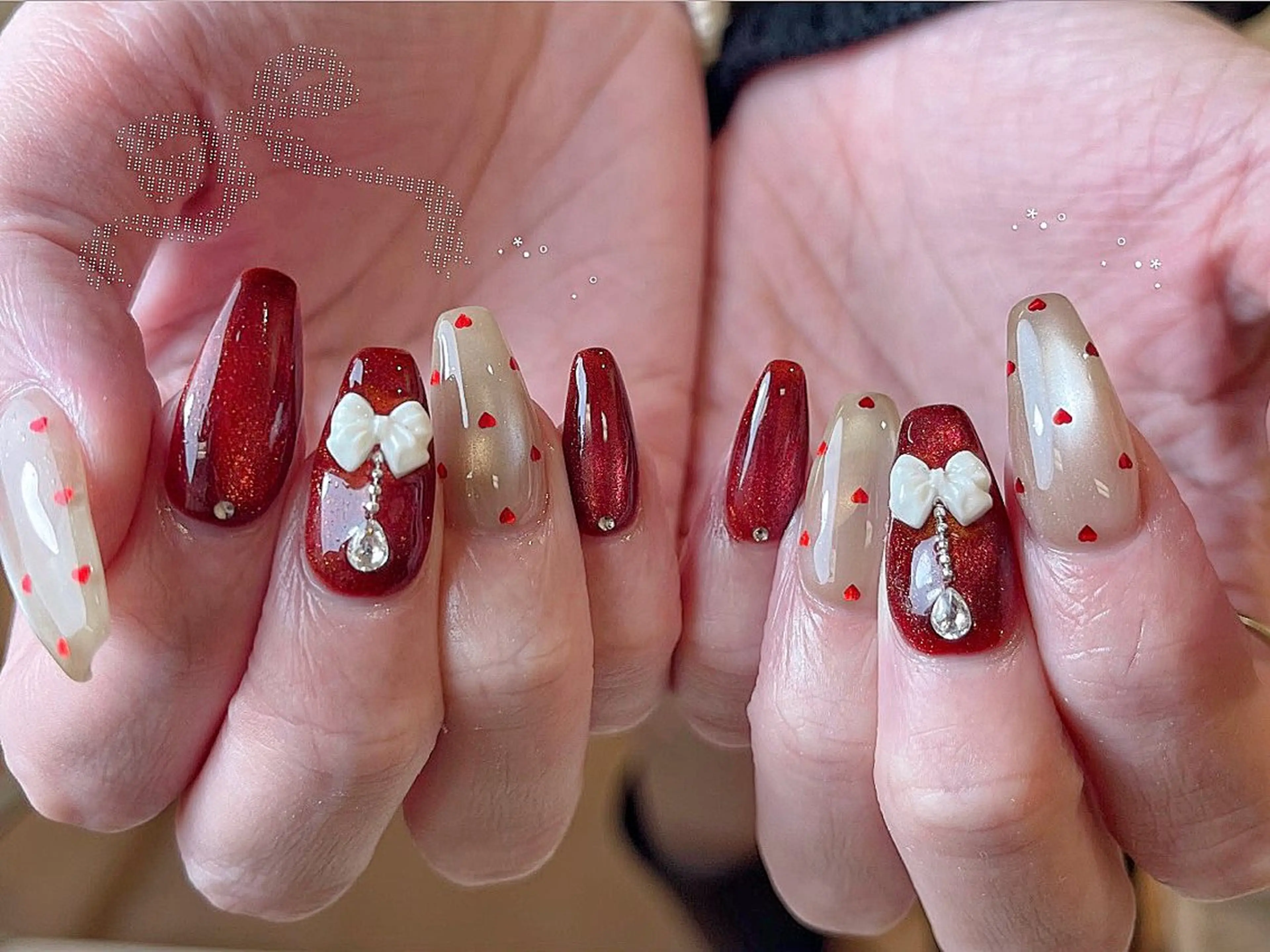 ネイル チークネイル フラッシュネイル フレンチネイル キラキラネイル 韓国ネイル ハンドネイル Hi nail 【ハイネイル】池袋のネイルデザイン