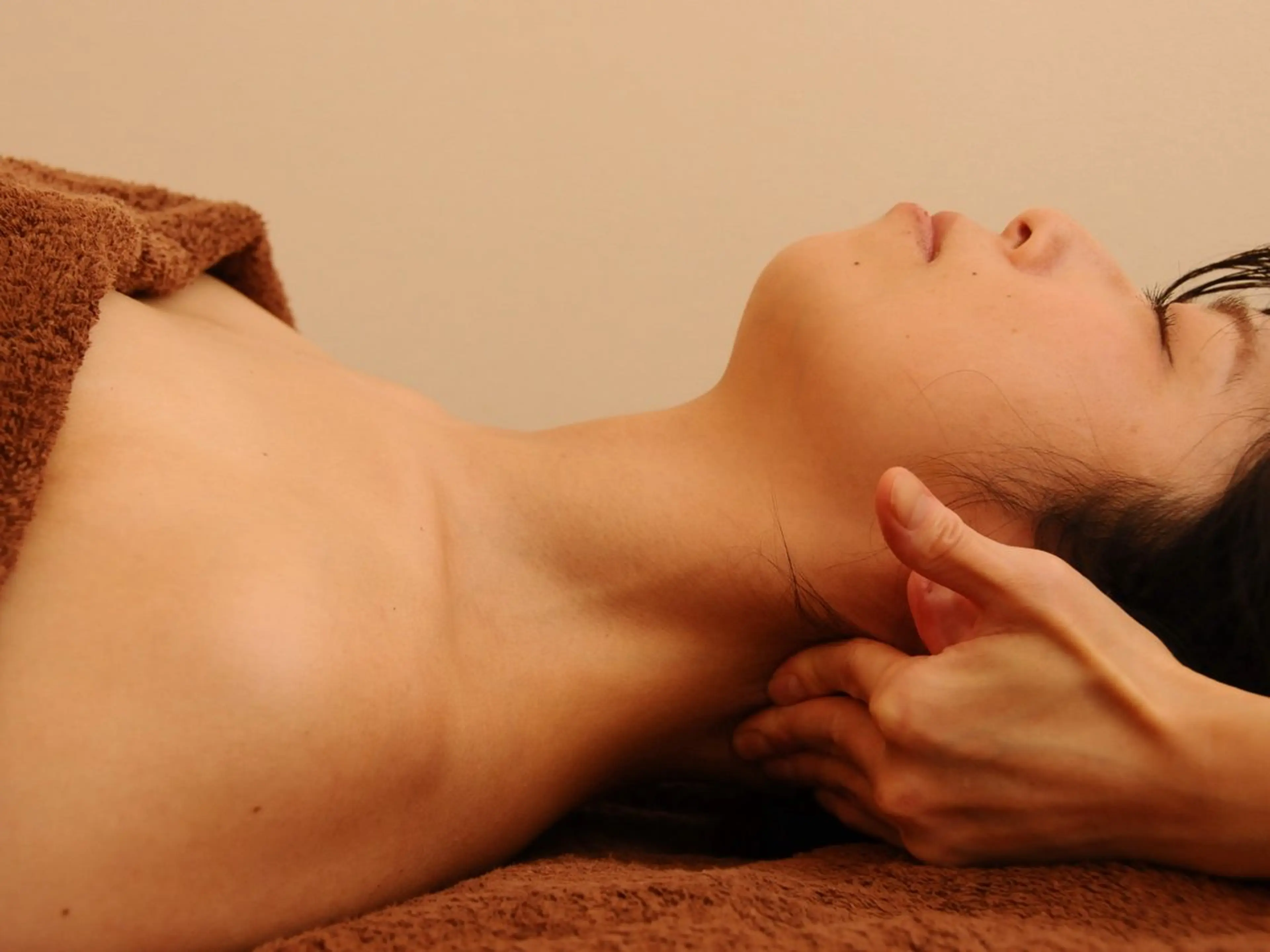 ドライヘッド、首、肩付き４０分の写真