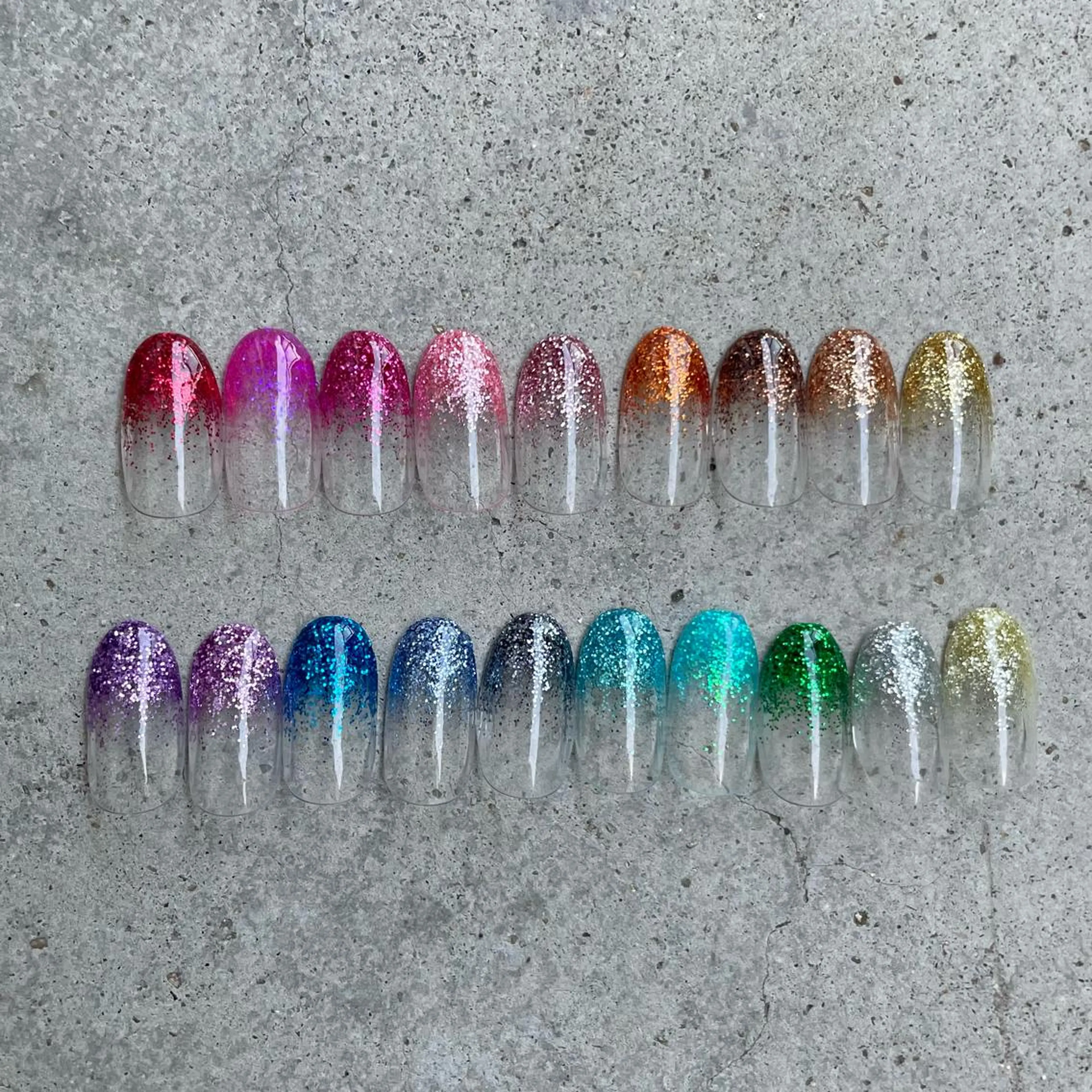 ネイル ラメ(グリッター) ハンドネイル nozomi 🌙のネイルデザイン