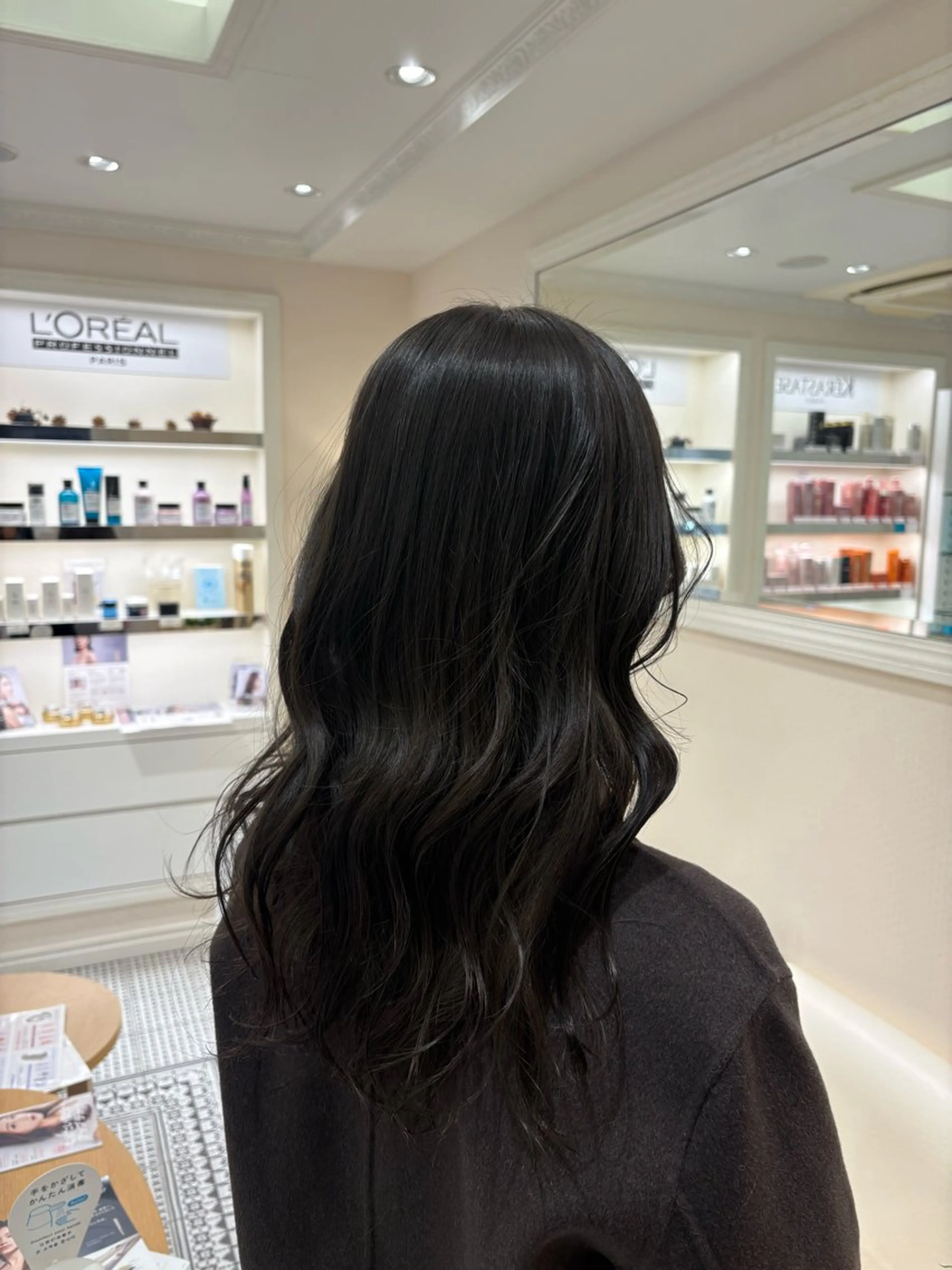 ロング アッシュ カット ヘアカラー レ　セゾンEX大宮店所属・石山 海斗のヘアスタイル