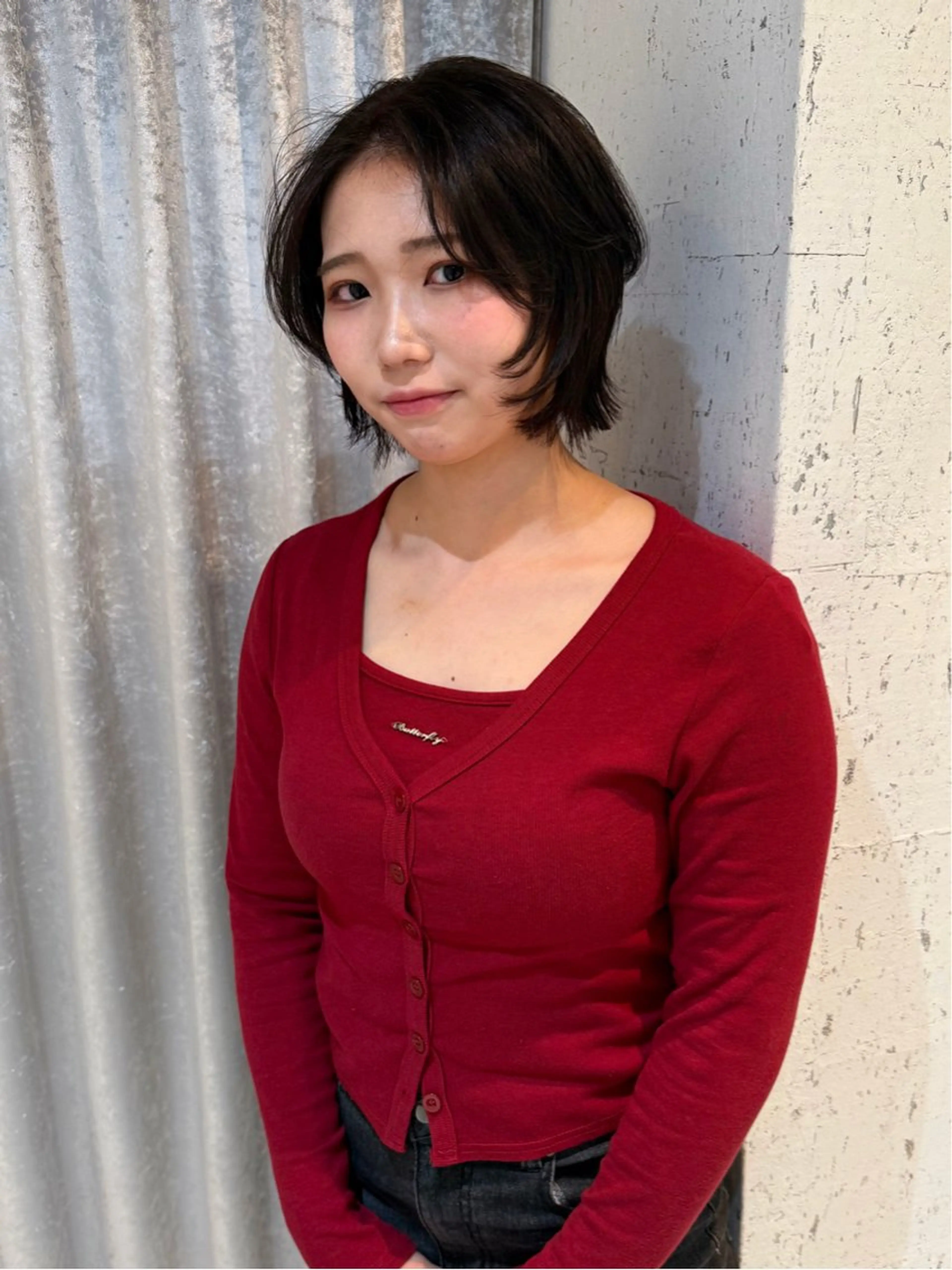 ショート カラー 似合わせカット カット ヘアカラー トリートメント mai / linoah˚✧のヘアスタイル