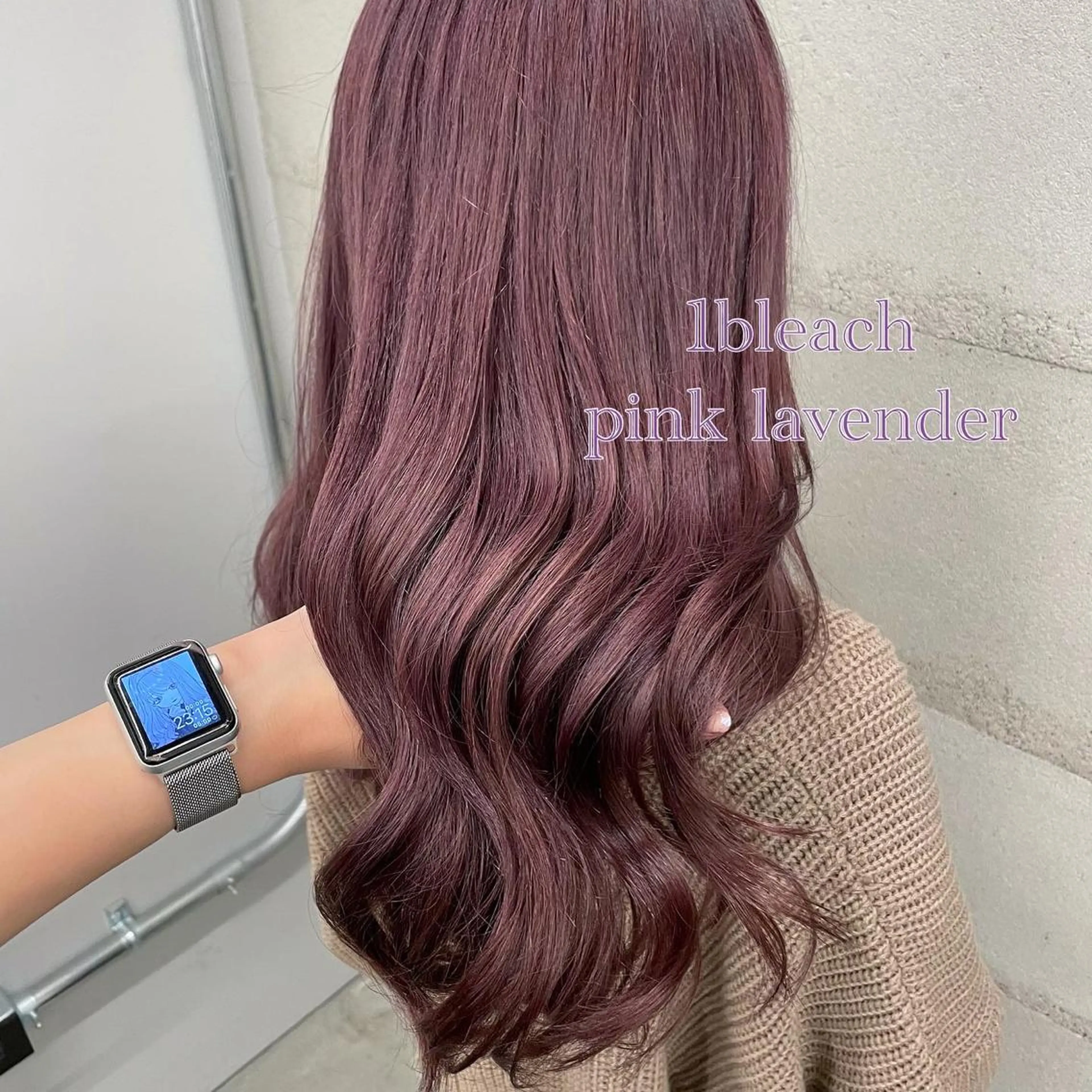 ロング カラー ブリーチ IVY所属・ヘアアレンジ🎀 yuuka 🤍のヘアスタイル