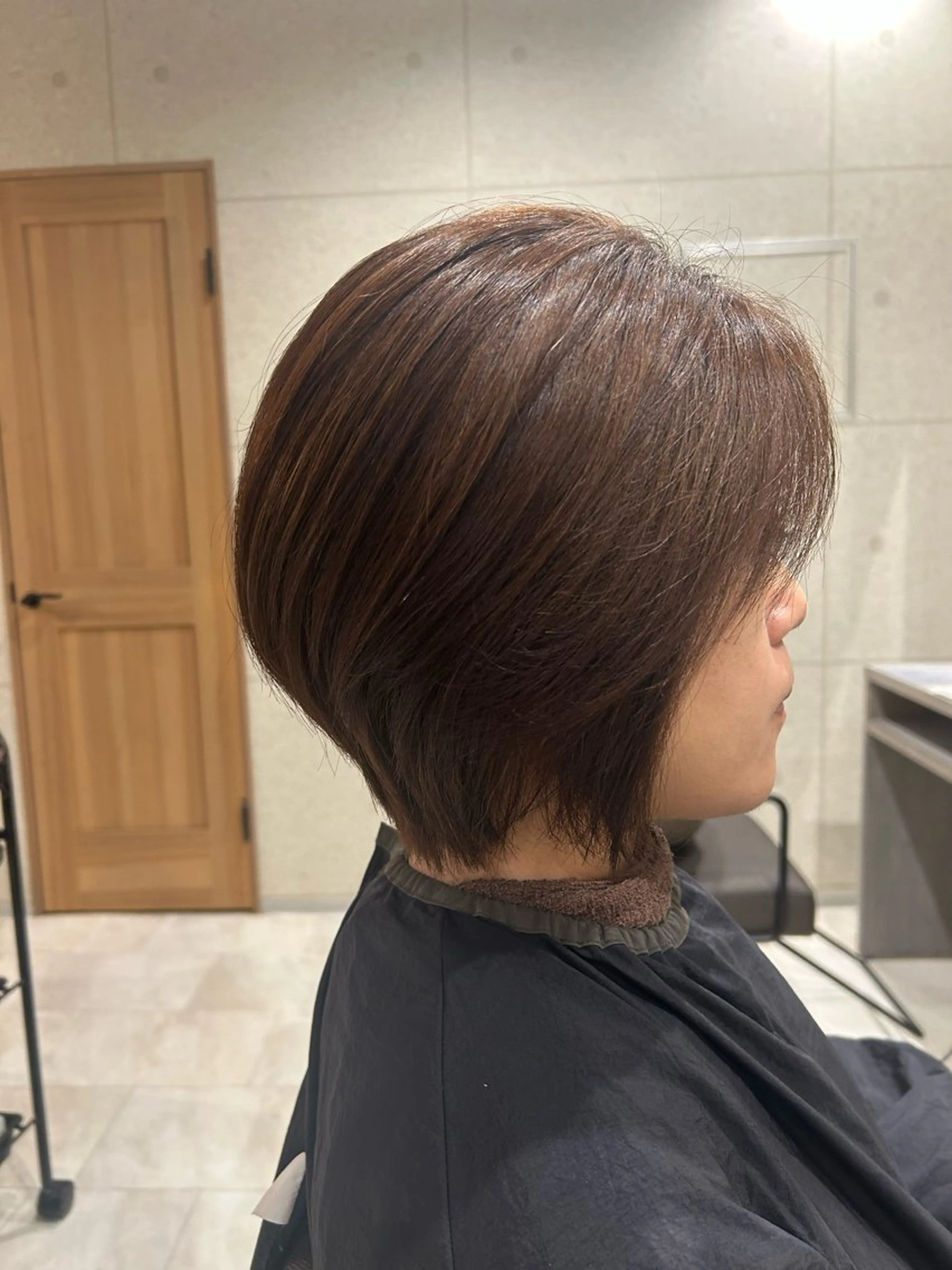 ショート 宮之本峻也/メンズ パーマ/透明感カラーのヘアスタイル