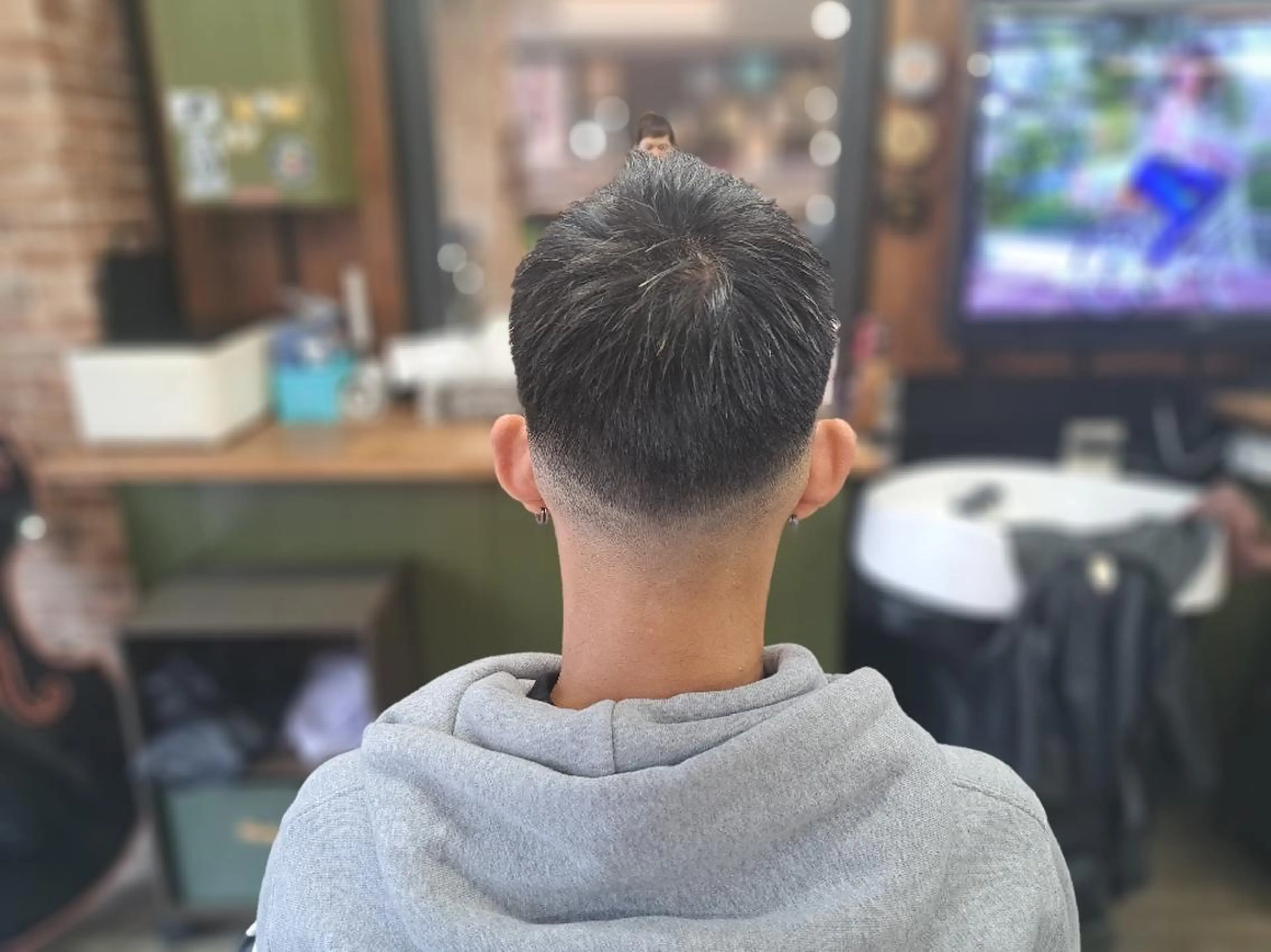 メンズ ヘアエフェクトサビ 城間のヘアスタイル