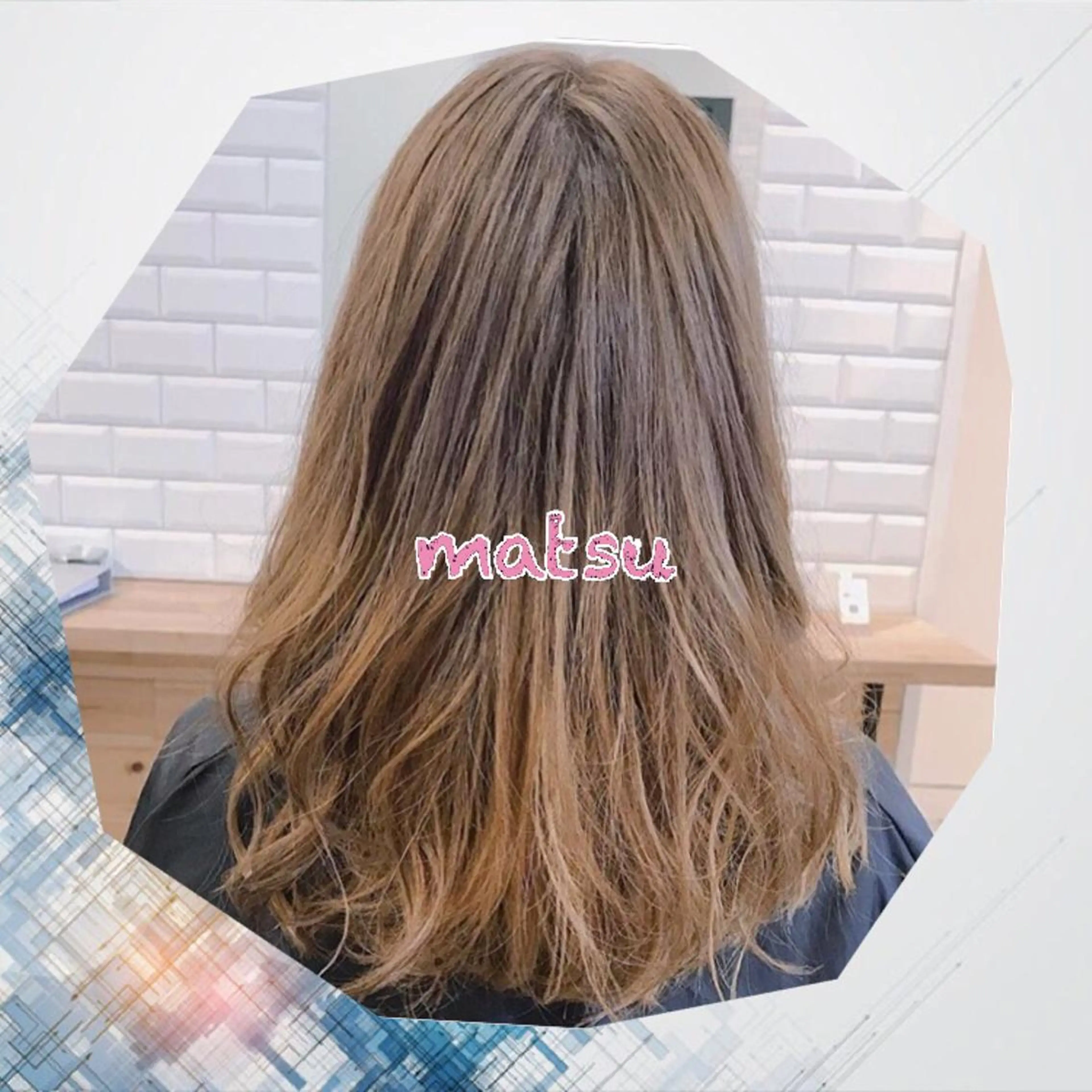 カラー MATSU 🌟韓国🇰🇷のヘアスタイル