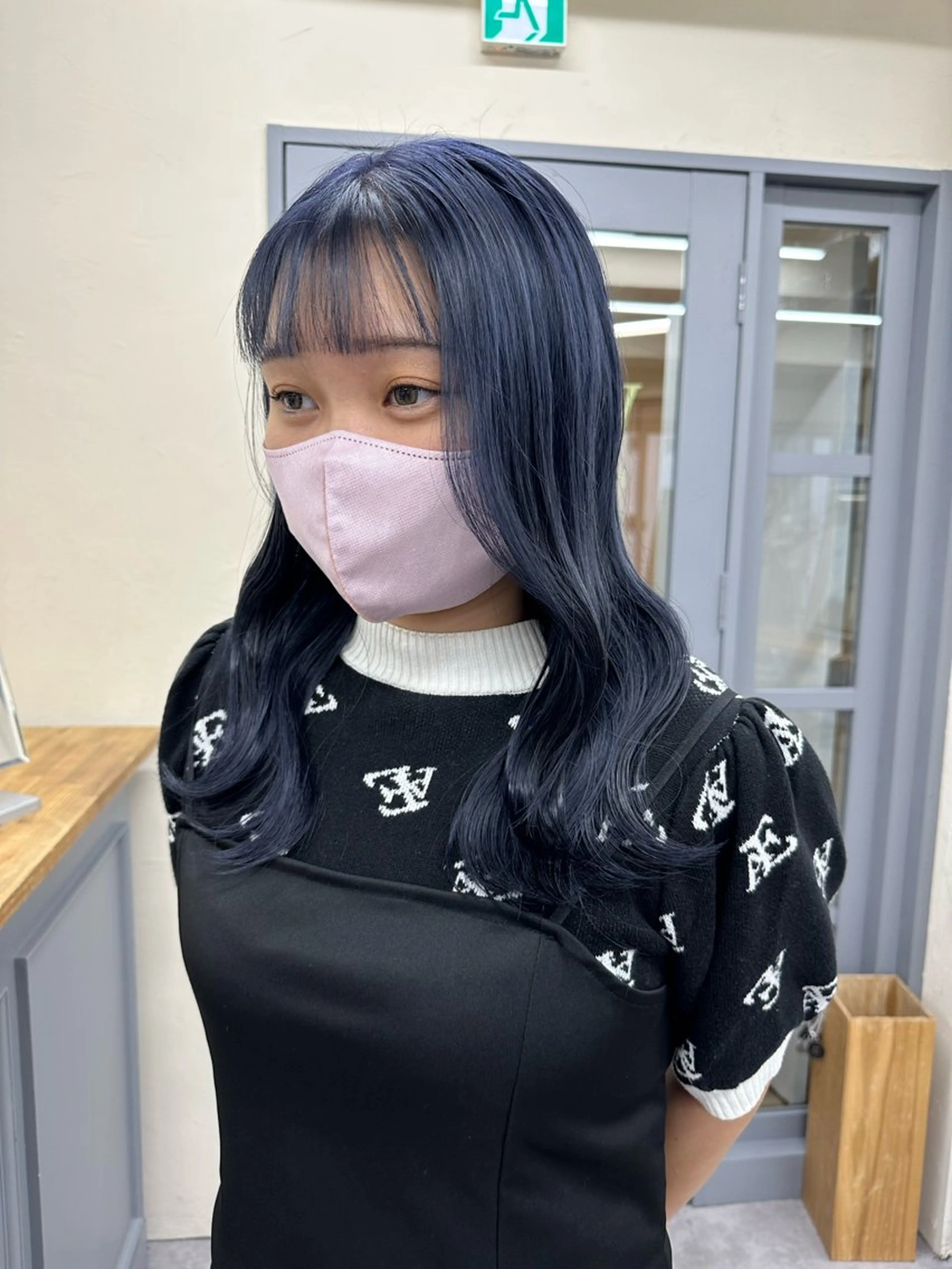 カラー レディースパーマ モデル募集RIKOのヘアスタイル