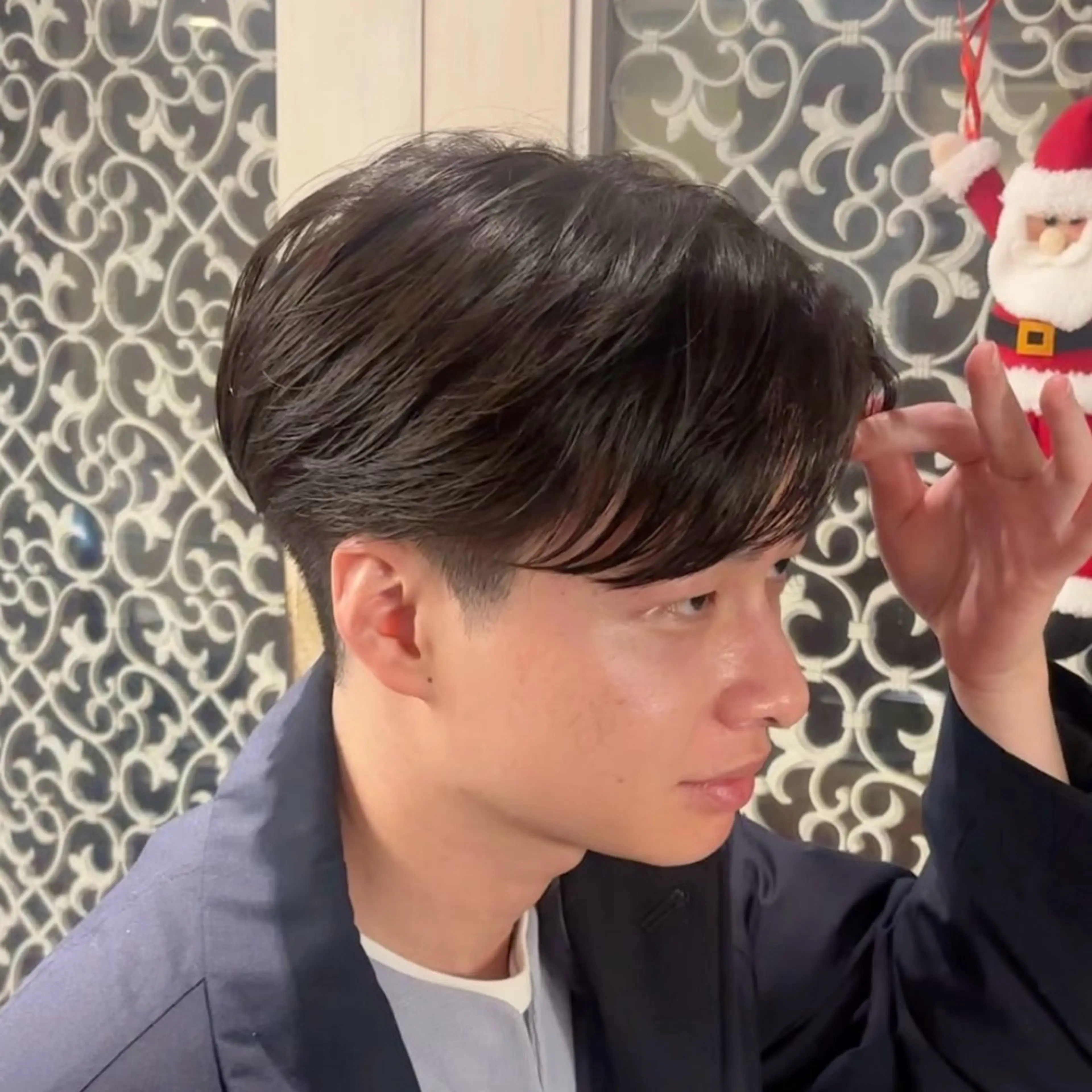 パーマ メンズ カット パーマ 【メンズ特化美容師】 RYO/梅田のヘアスタイル