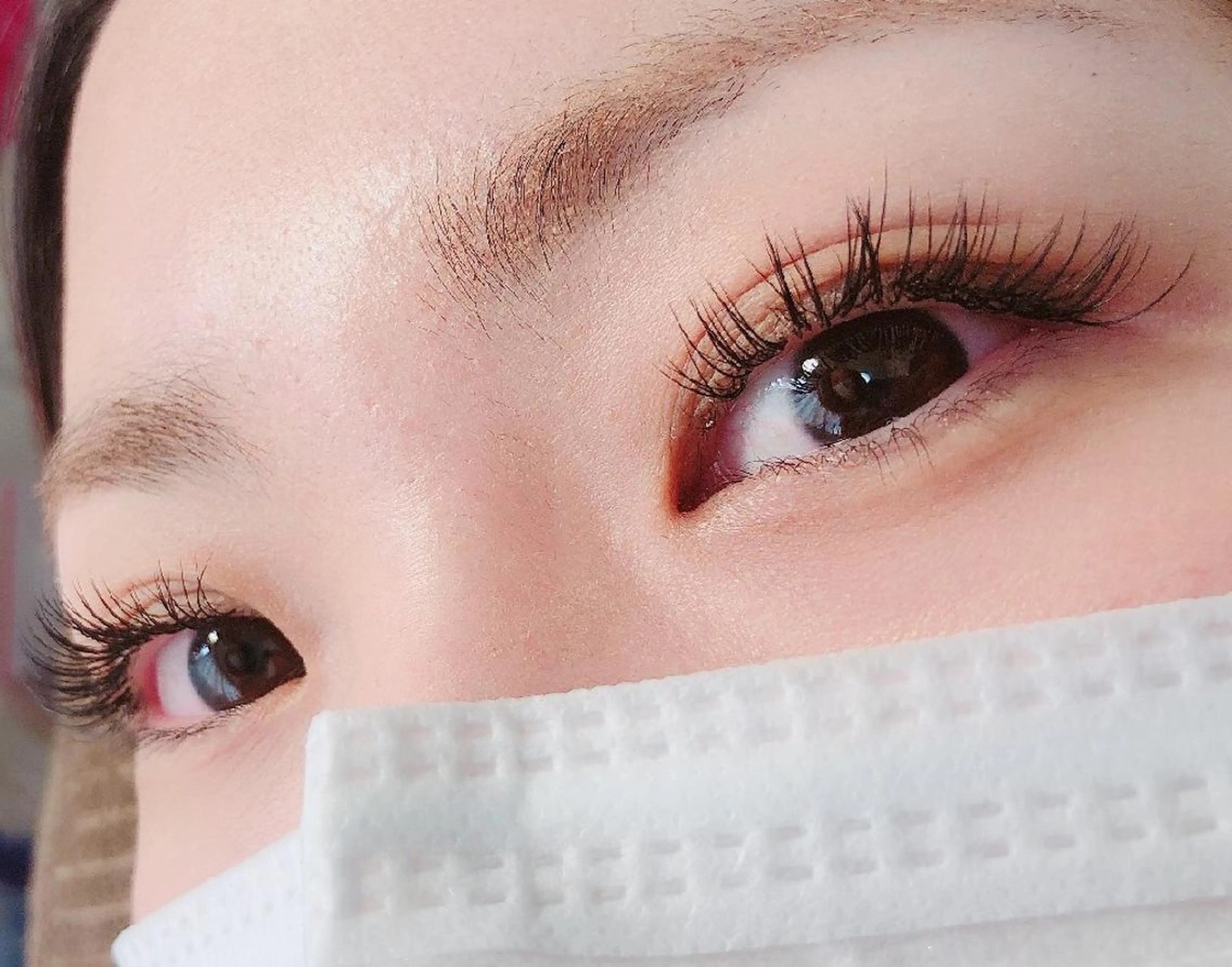 マツエク・マツパ 付け放題 キュート フラットラッシュ ナチュラル まつげパーマ 吉岡 ゆうなのマツエク・マツパデザイン