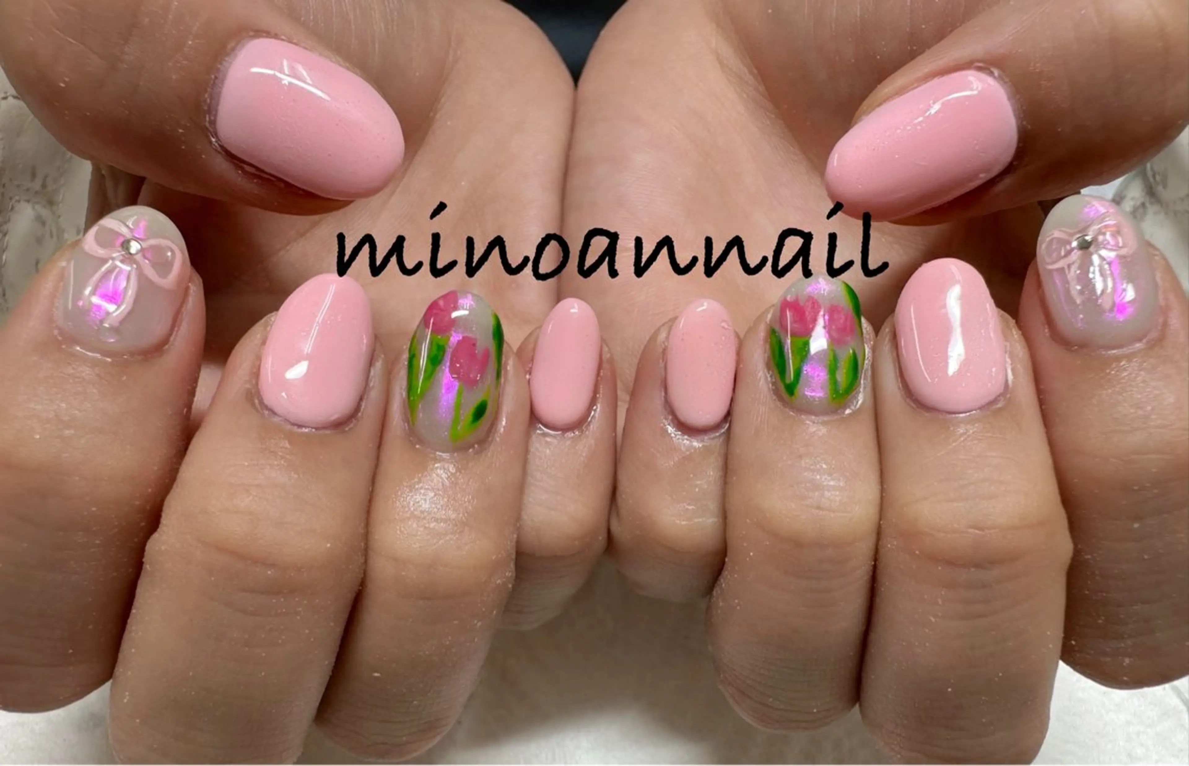 ネイル 美ノ庵ネイルサロン メトロポリタン前店のネイルデザイン