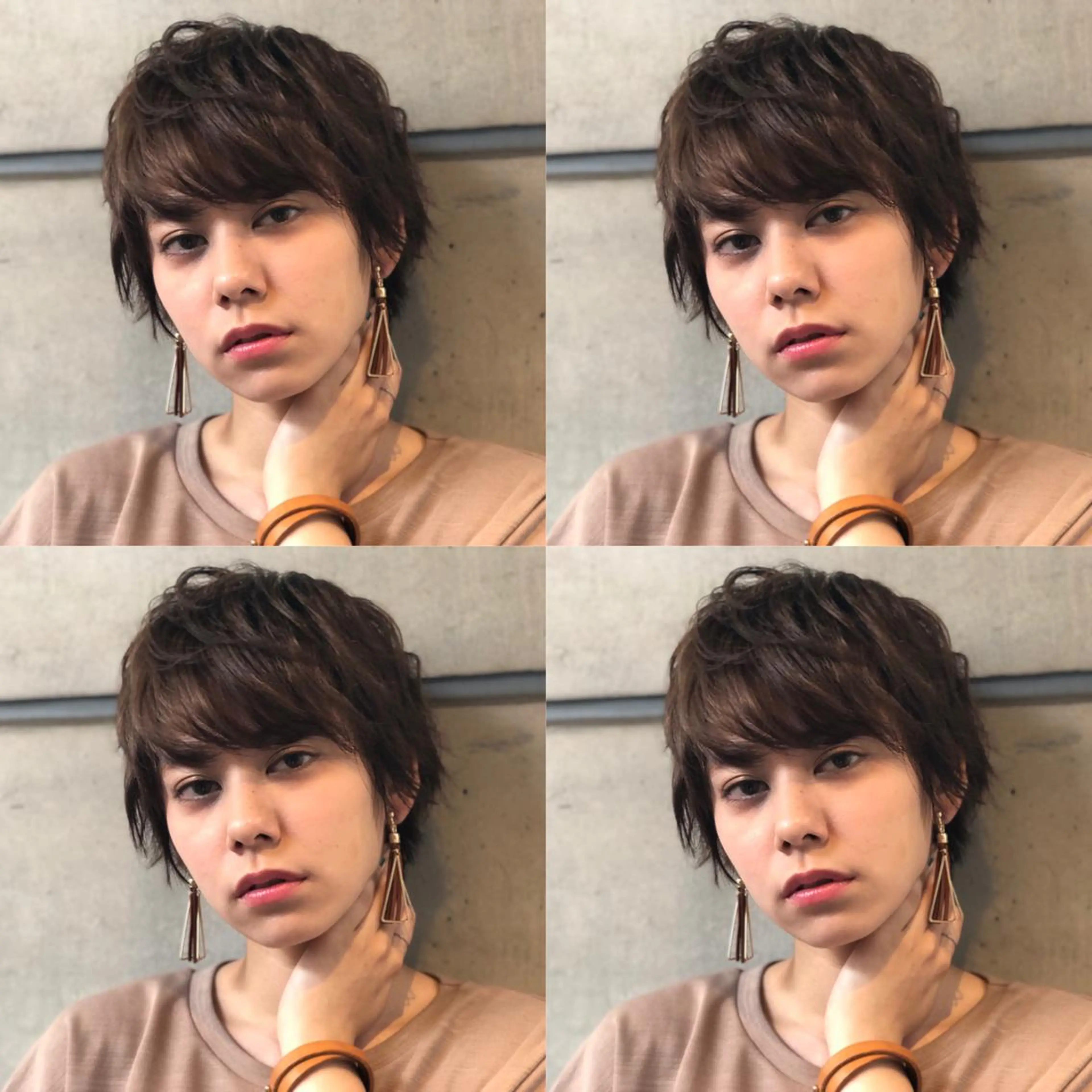 ショート パーマ ショートボブ ボブ ショートヘア 銀座No.1髪質改善 縮毛矯正/本木のヘアスタイル