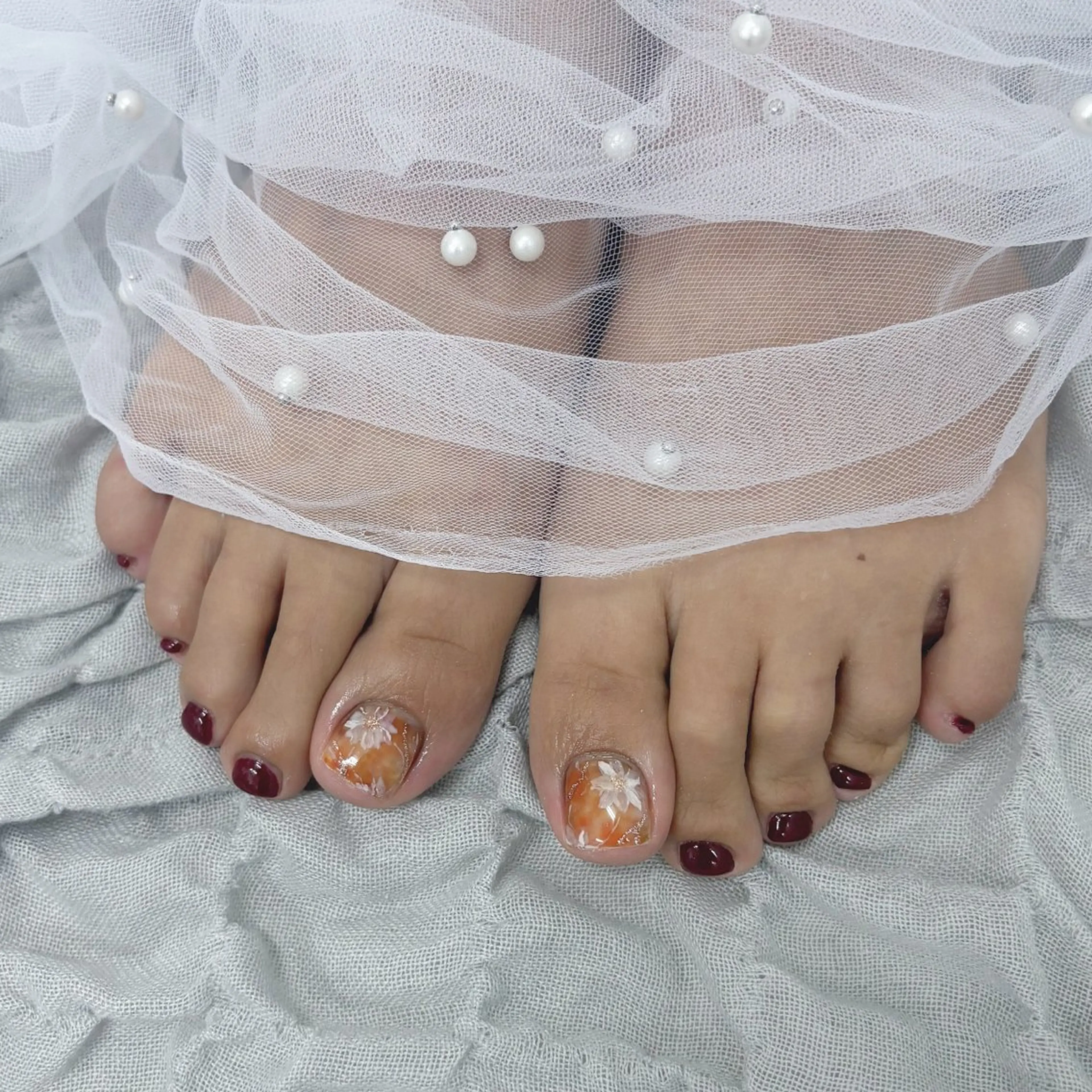 ネイル フットネイル ひな🍒 Y's beautyのネイルデザイン