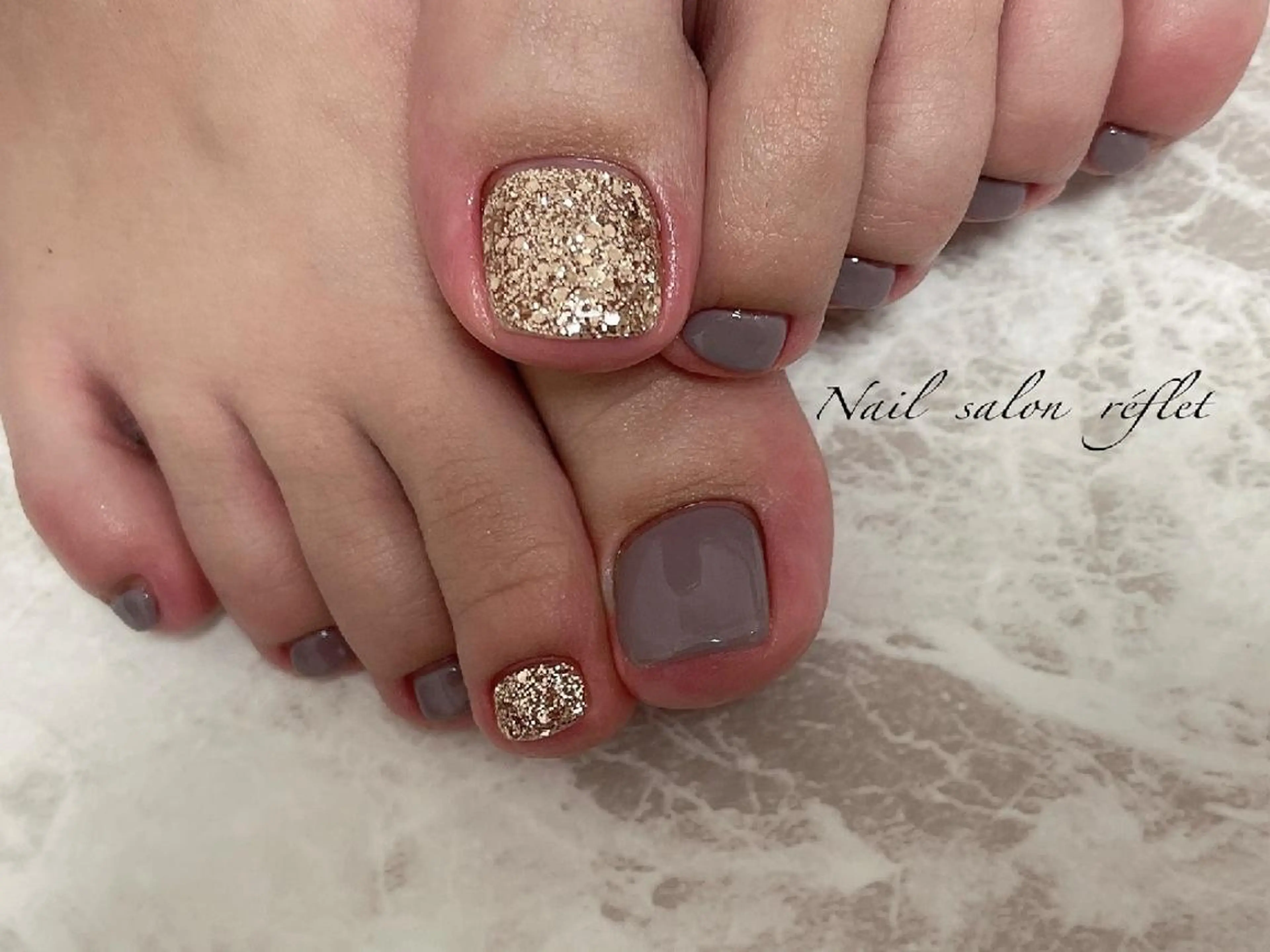 ネイル フットネイル Nail  salon  Lebel所属・Nailsalon Lebelのネイルデザイン