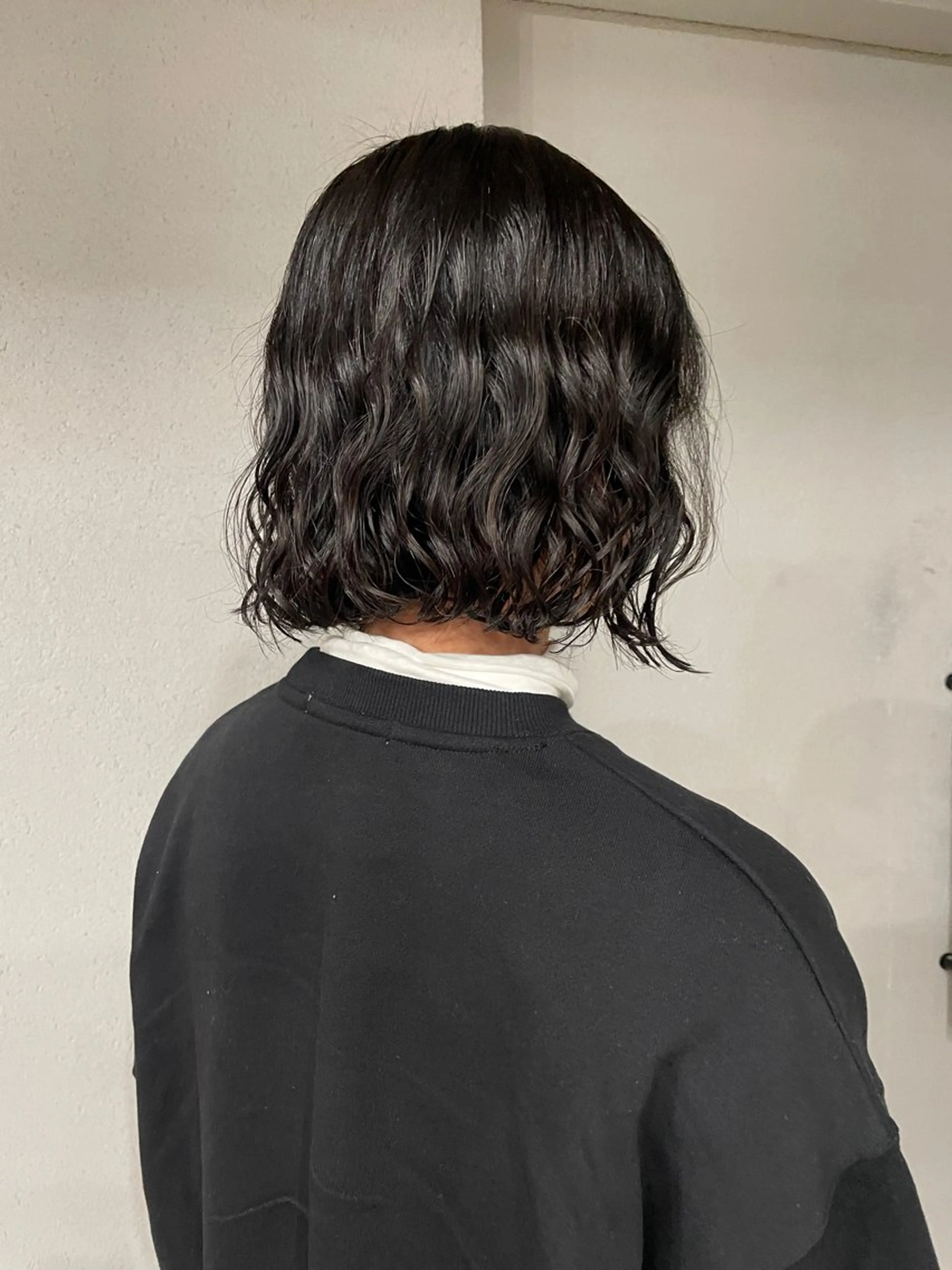 ミディアム カラー パーマ カット 表参道🌿赤み消し カラー/チナツのヘアスタイル