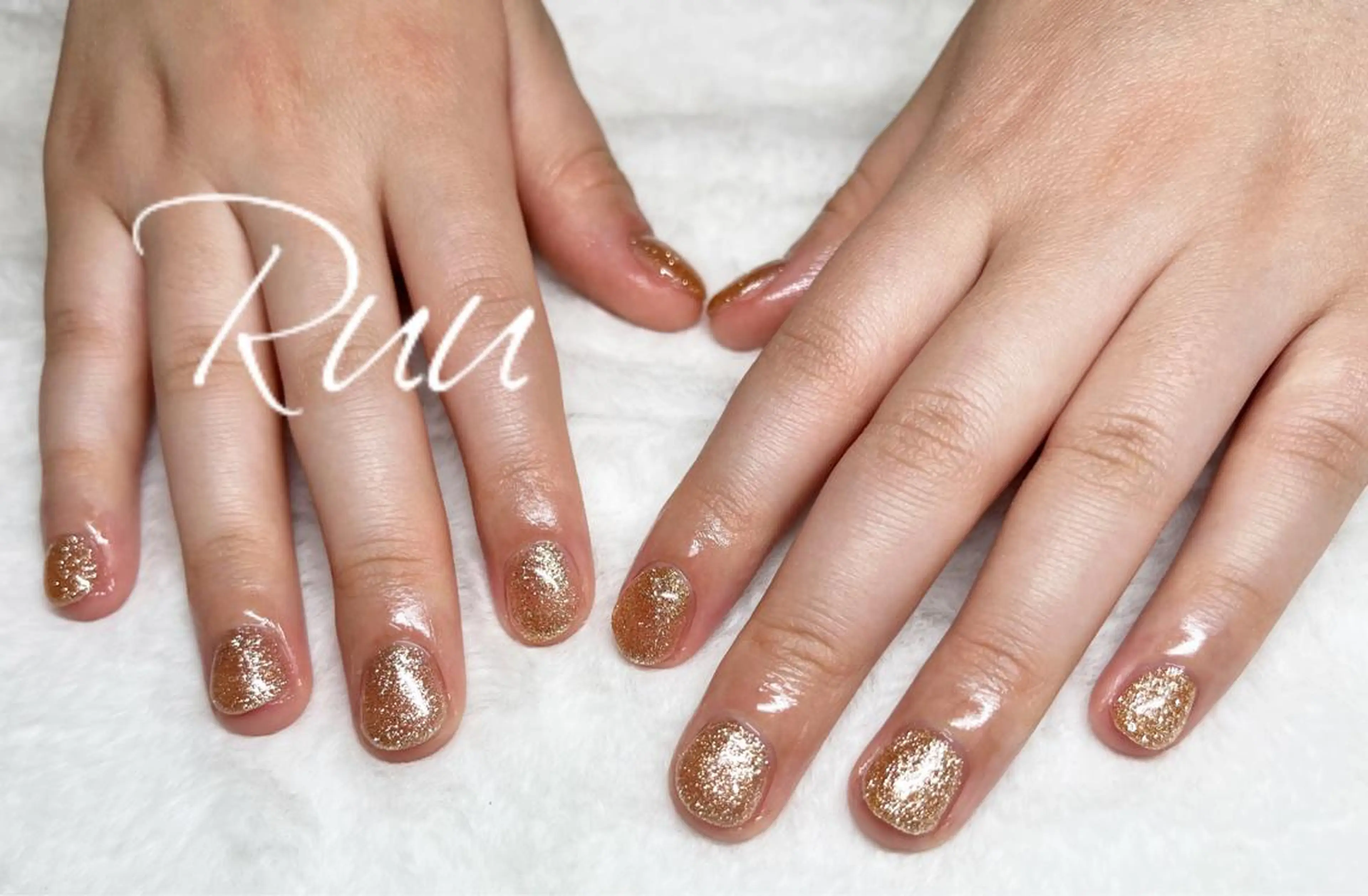 ネイル アートネイル フットネイル フレンチネイル キラキラネイル 韓国ネイル Nail salon Ruuのネイルデザイン