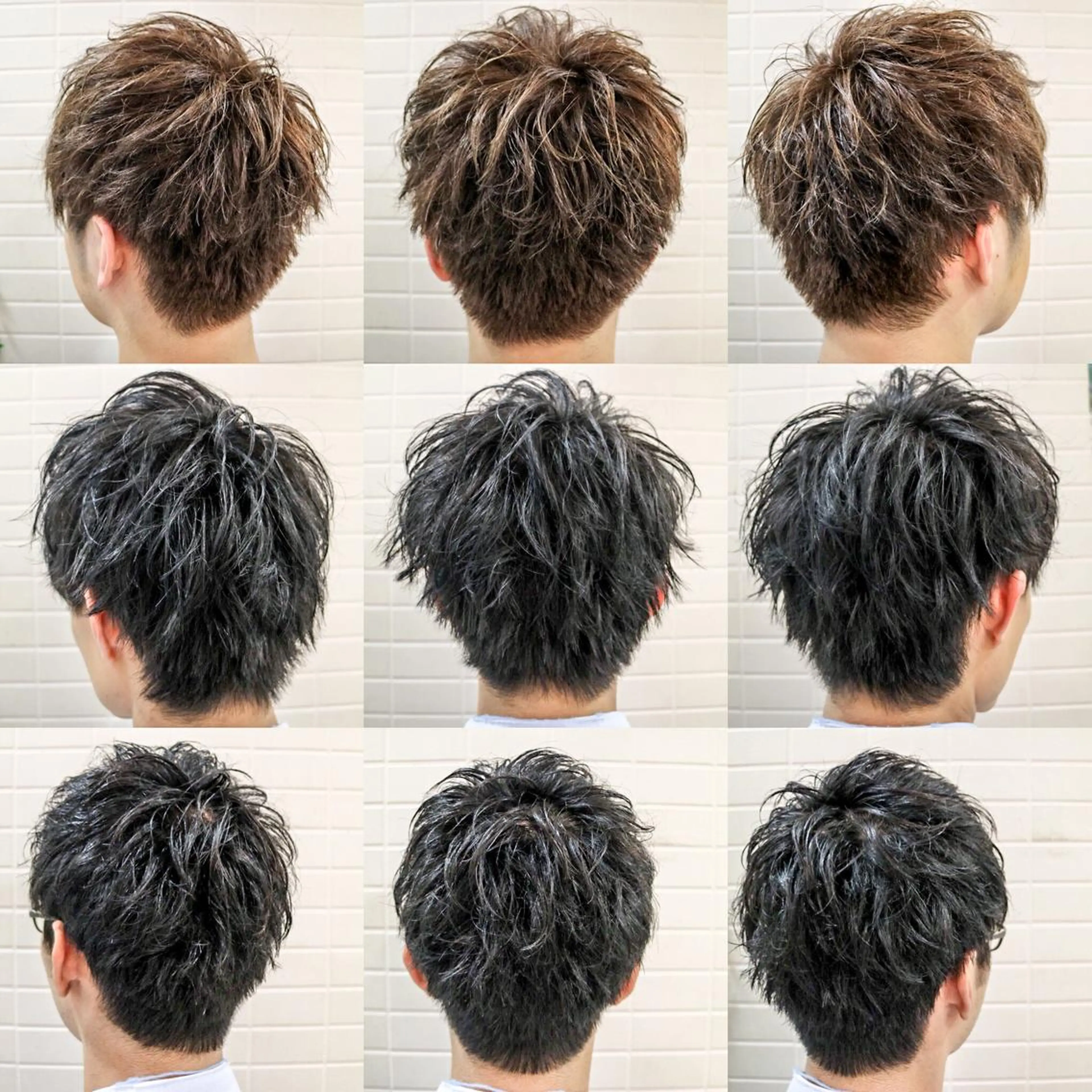 ショート カラー パーマ メンズ 看板犬がお出迎え◎ 初めてでも安心◎のヘアスタイル