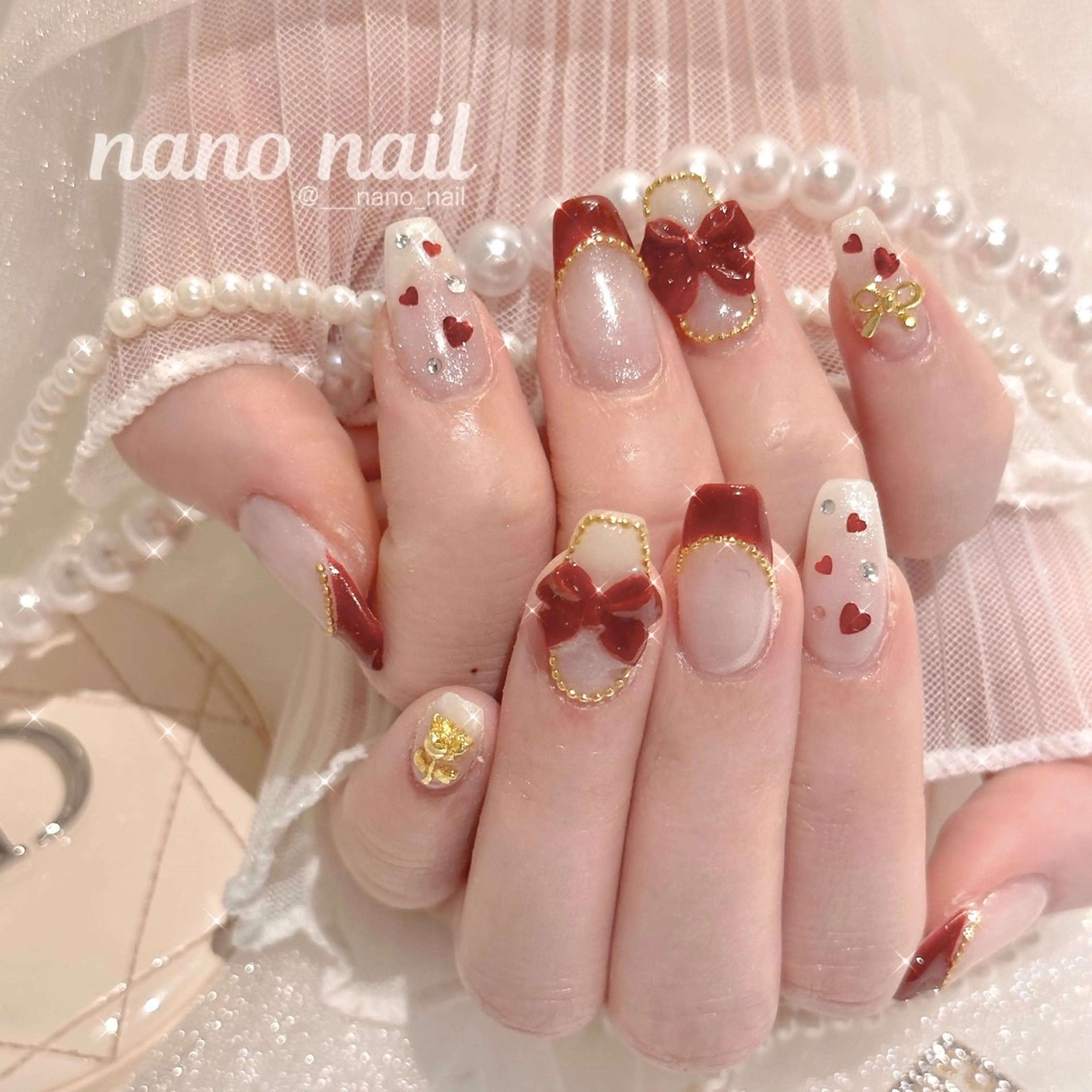 ネイル nano nail☁ 久屋大通💫のネイルデザイン