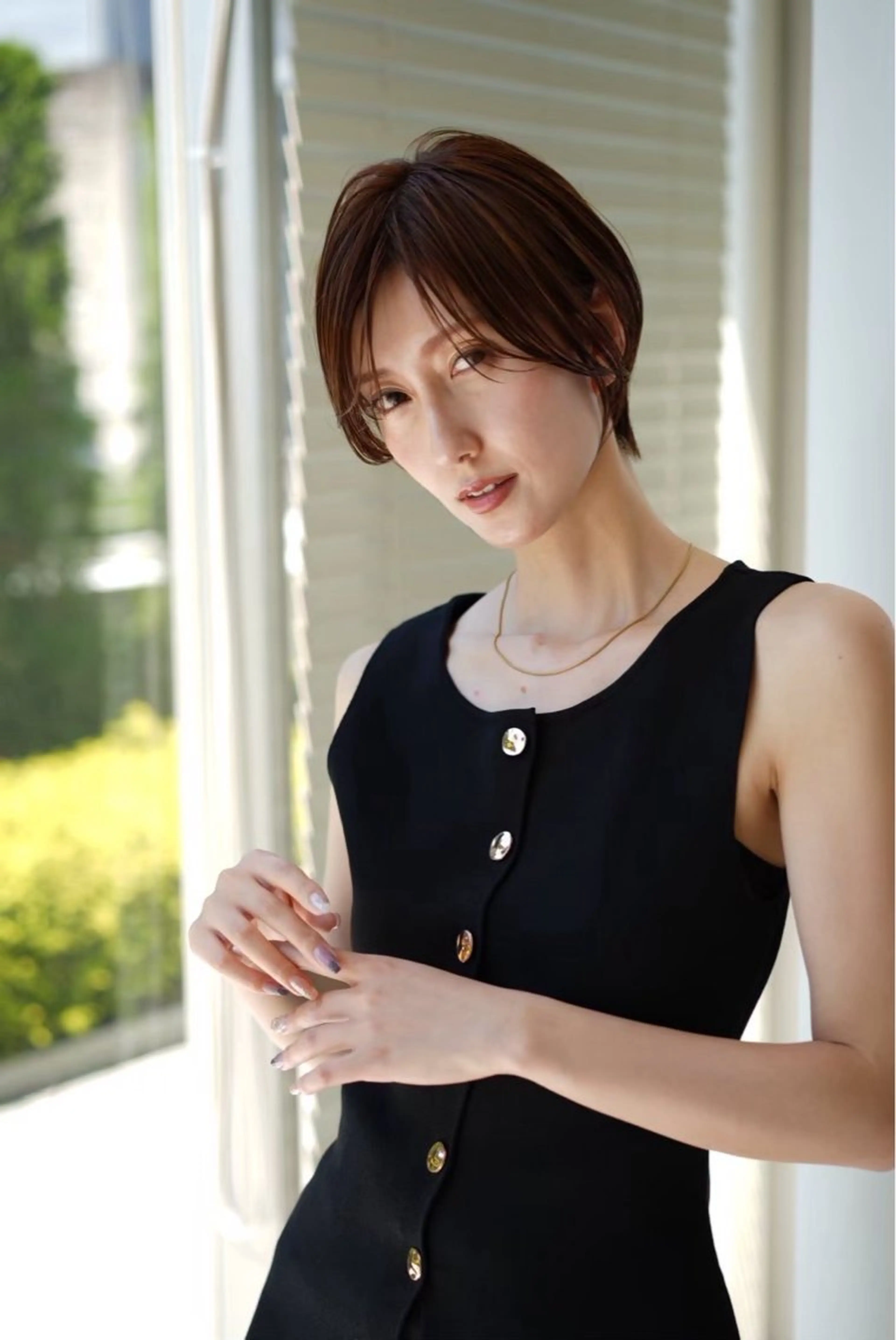 ショート カラー 加賀 千聖 /soigneのヘアスタイル