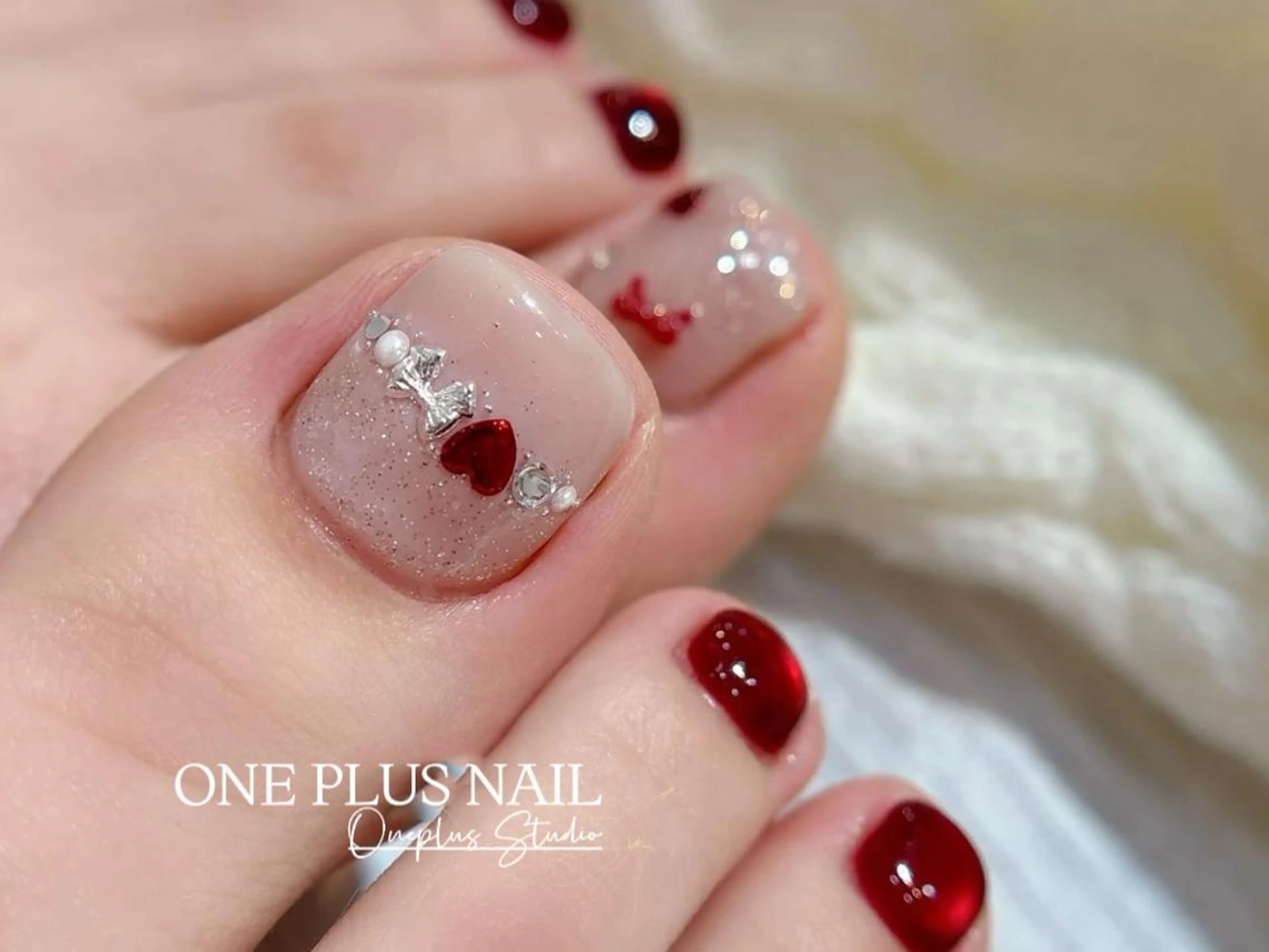 ネイル アートネイル オーロラネイル ガーリー キラキラネイル 韓国ネイル オフのみ(ネイル) haruka 🧸のネイルデザイン