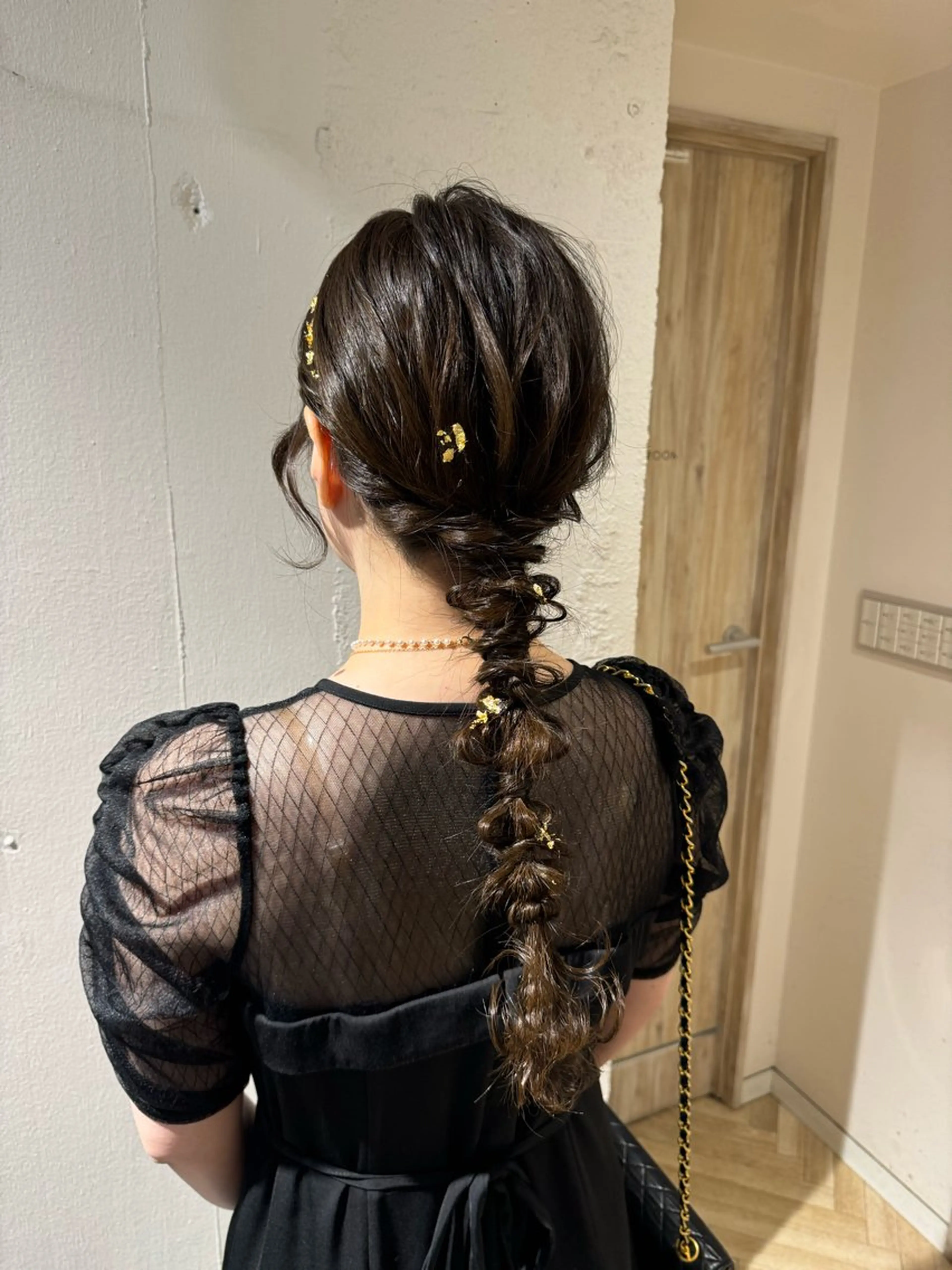 ヘアアレンジ ヘアセット 🍪ﾖｼｲﾊﾙﾈ🍪 ﾗﾍﾞﾝﾀﾞｰｶﾗｰのヘアスタイル