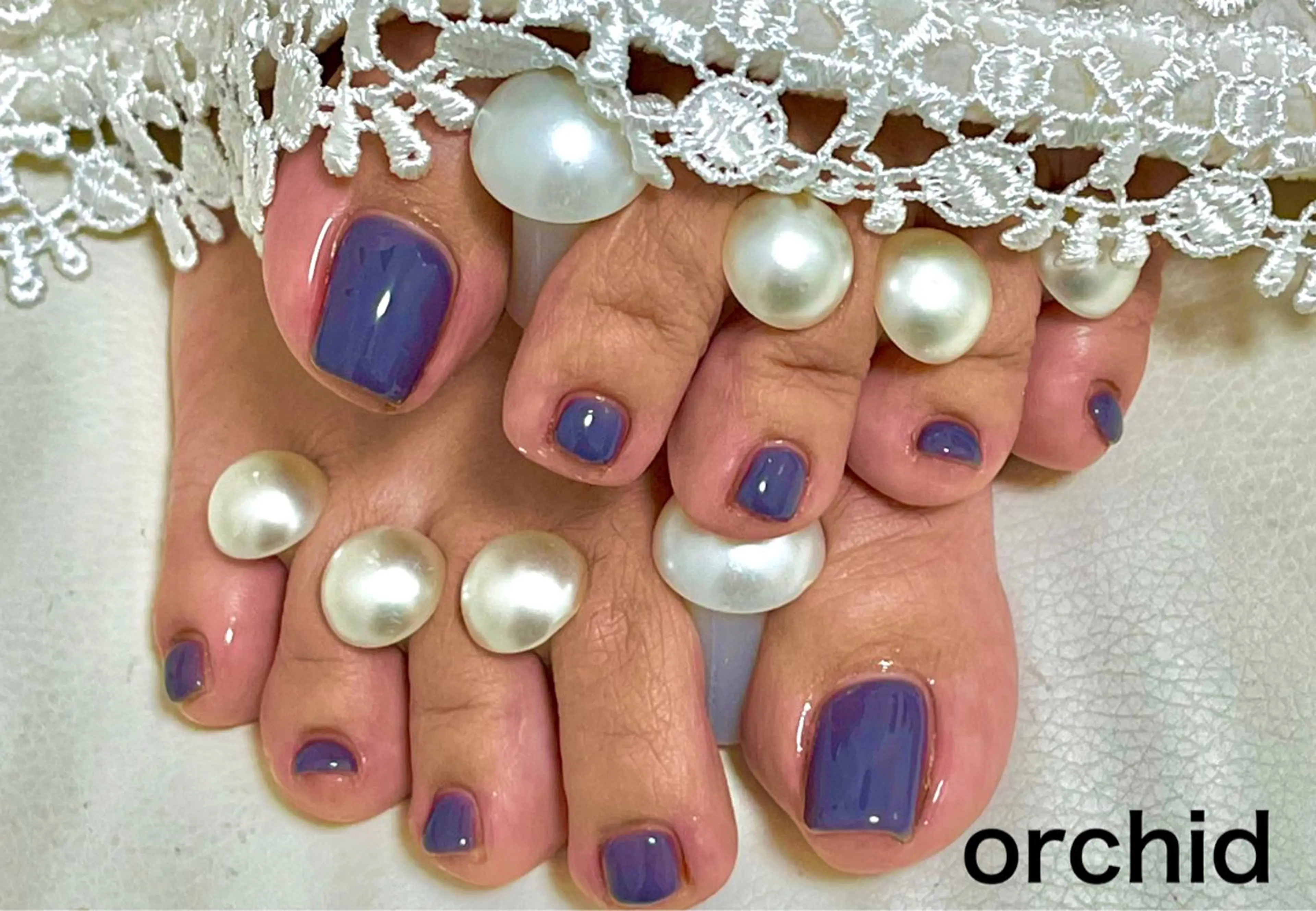 ネイル orchid ♡オーキッドのネイルデザイン