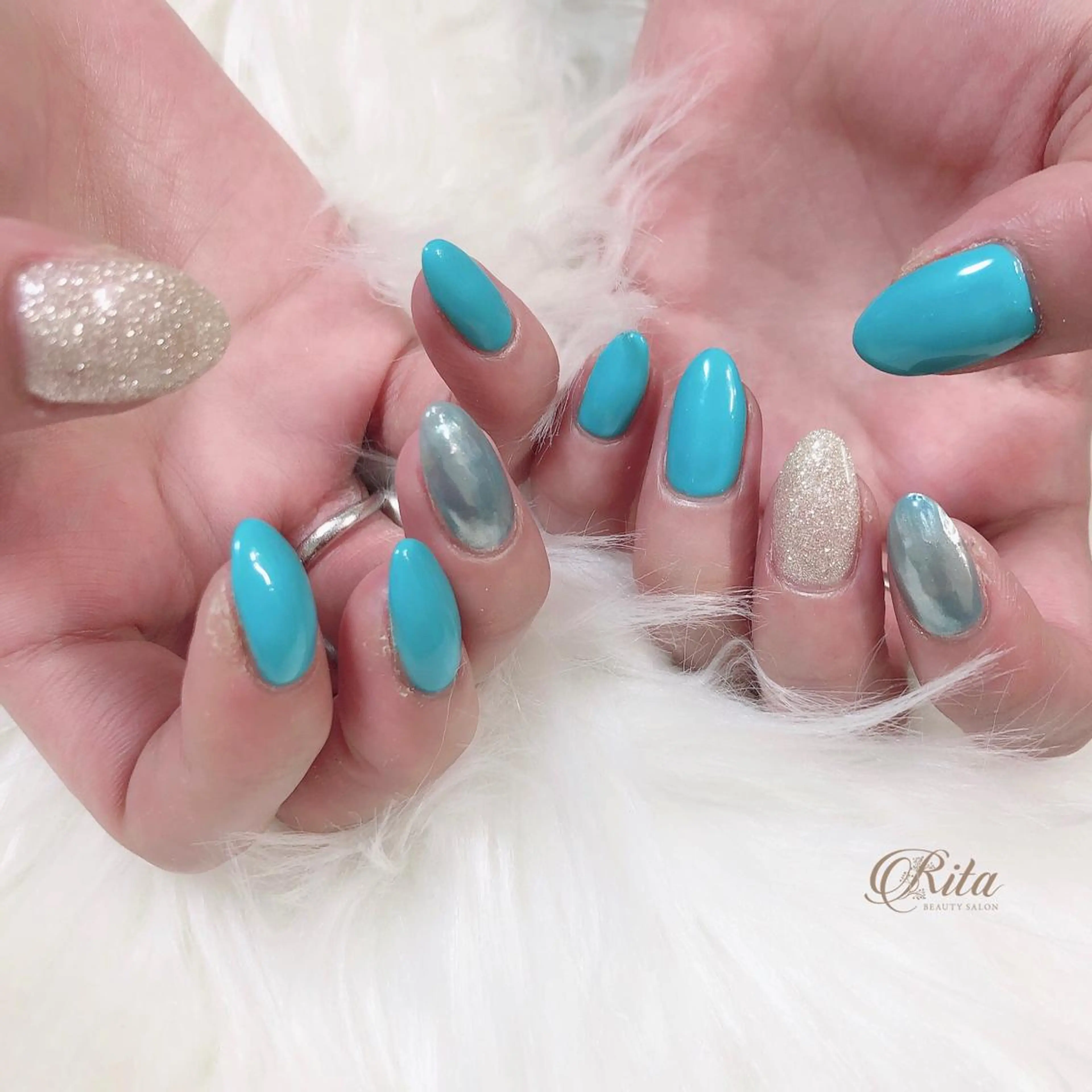 ネイル Rio 𓍼のネイルデザイン