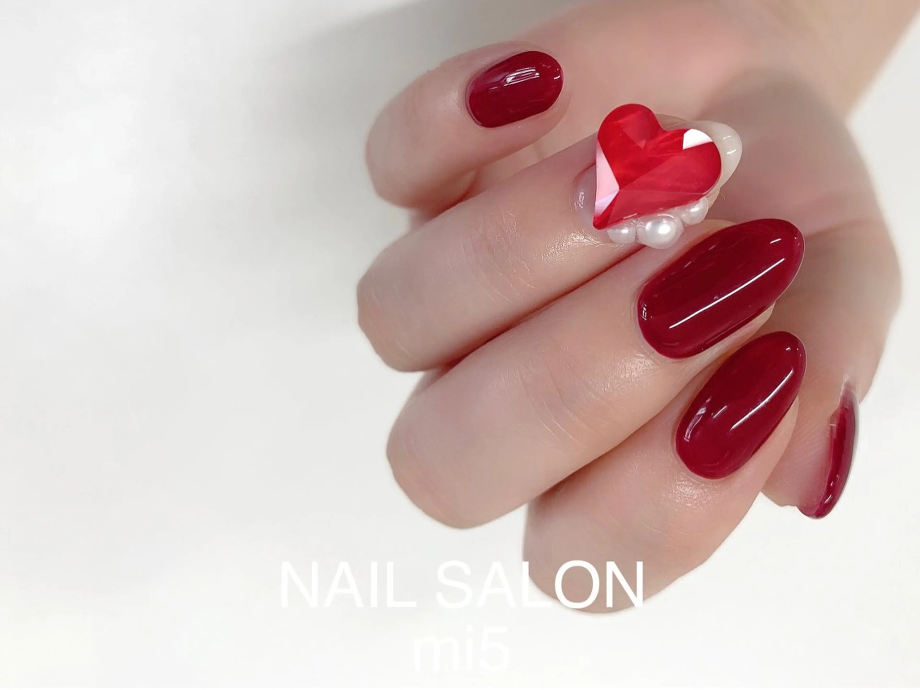 ネイル ハート NAIL SALON mi5／Momokoのネイルデザイン