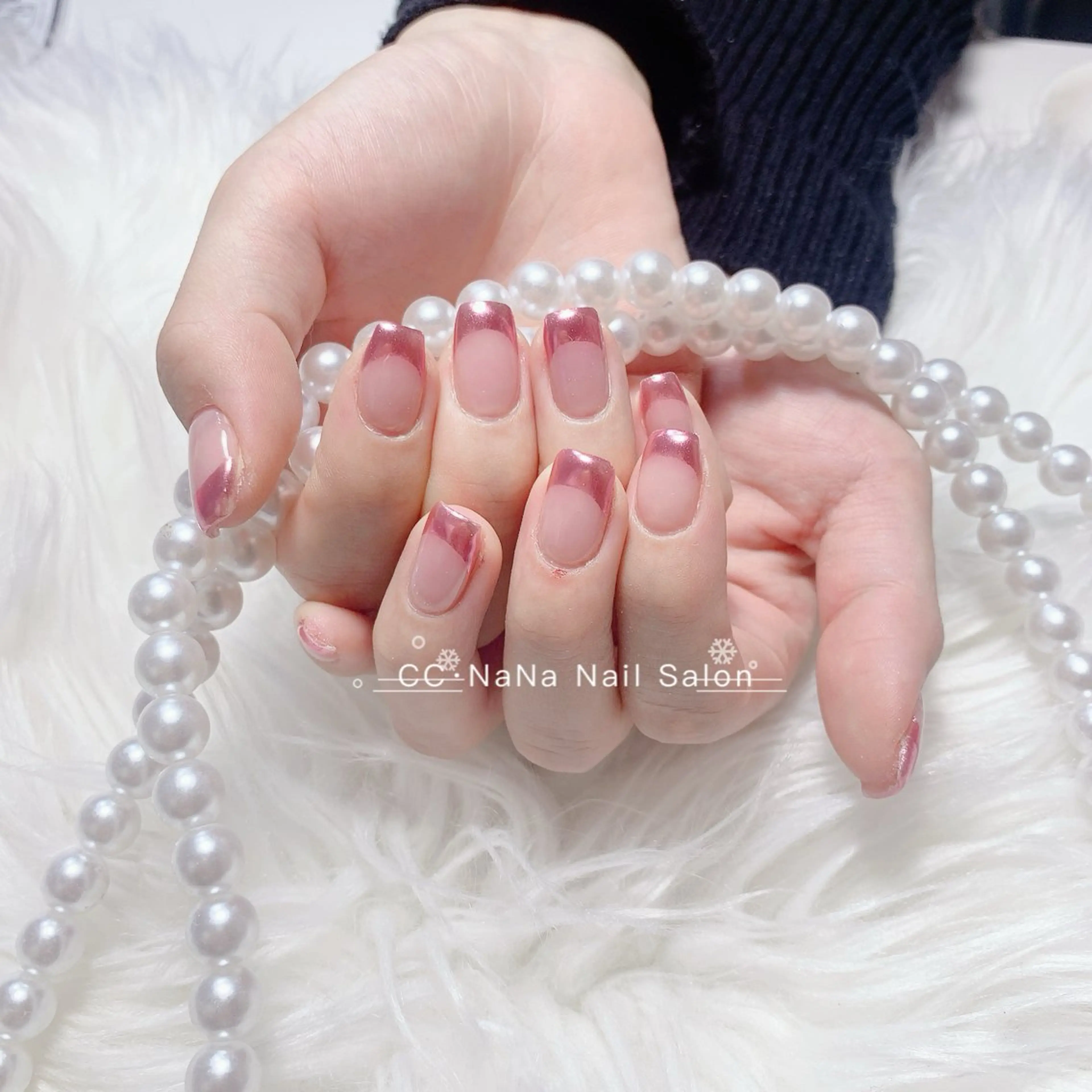 ネイル チークネイル フラッシュネイル ハート キラキラネイル 韓国ネイル ハンドネイル 💎CC・NaNa 韓国風ネイル🌙Cのネイルデザイン