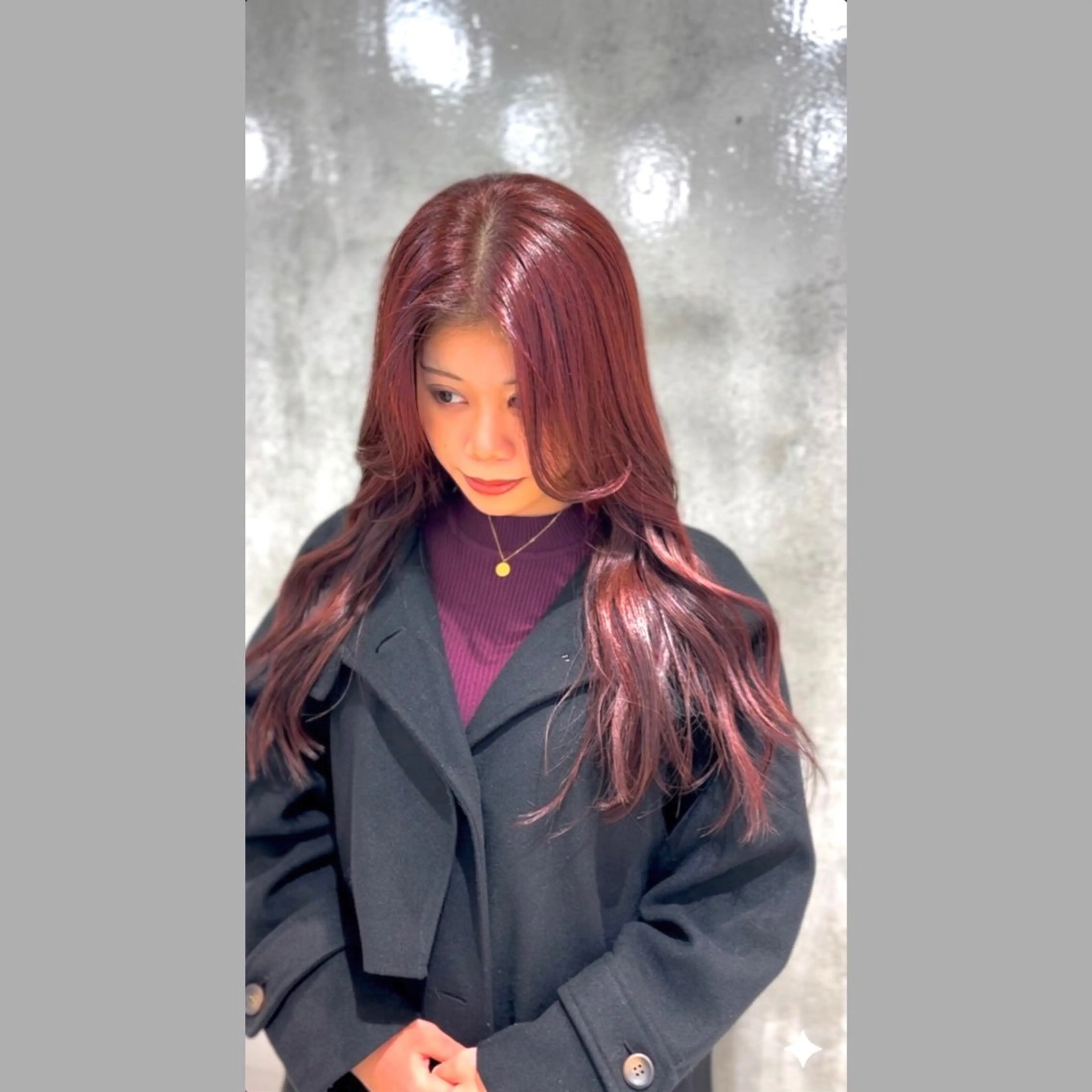 ロング 【こっくりカラー】 🤎Umi‪🤎のヘアスタイル