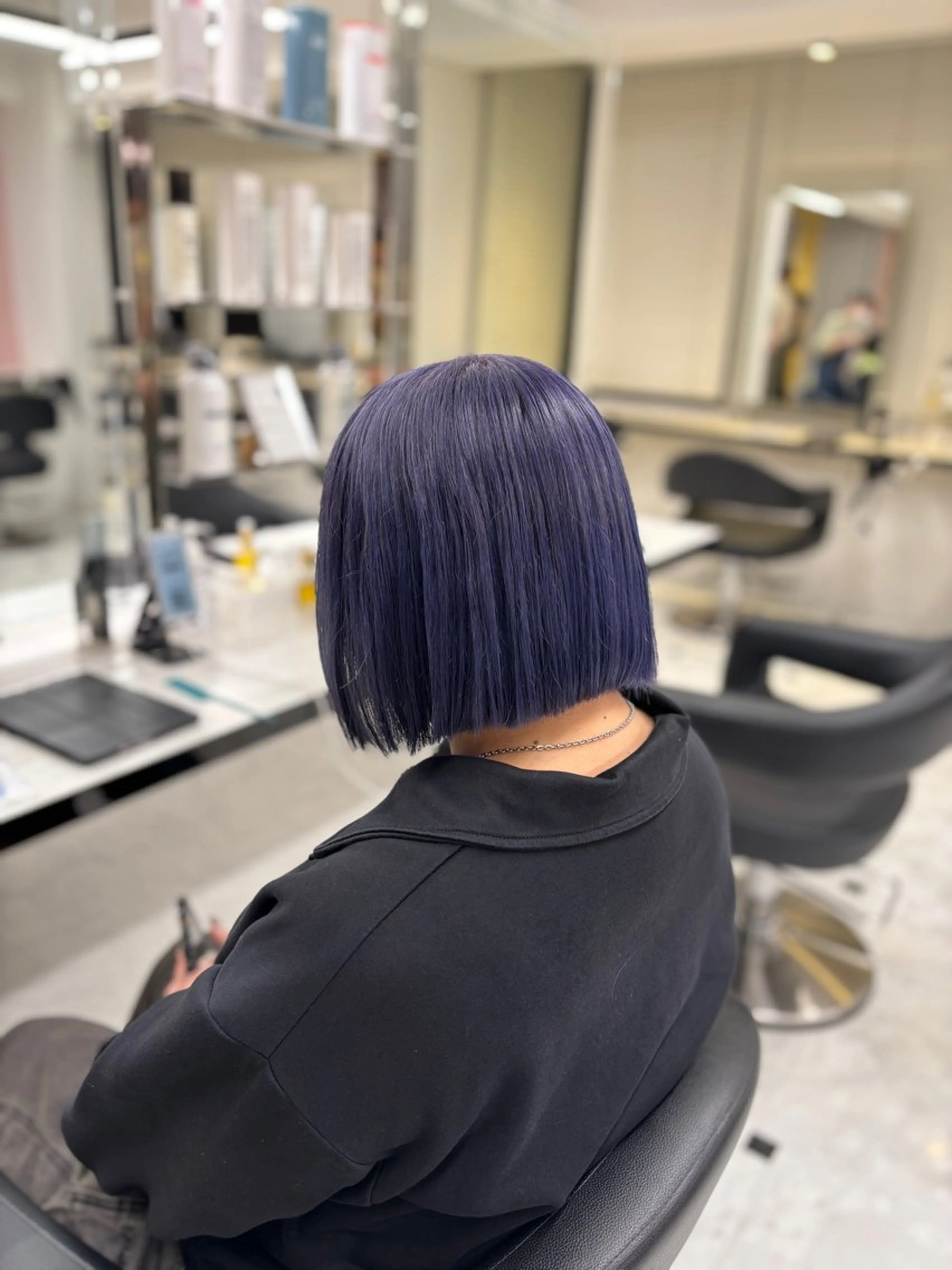 ショート カラー 透明感カラー ダブルカラー ヘアカラー 💙ハイトーン韓国風 色白ヘア💙manaのヘアスタイル