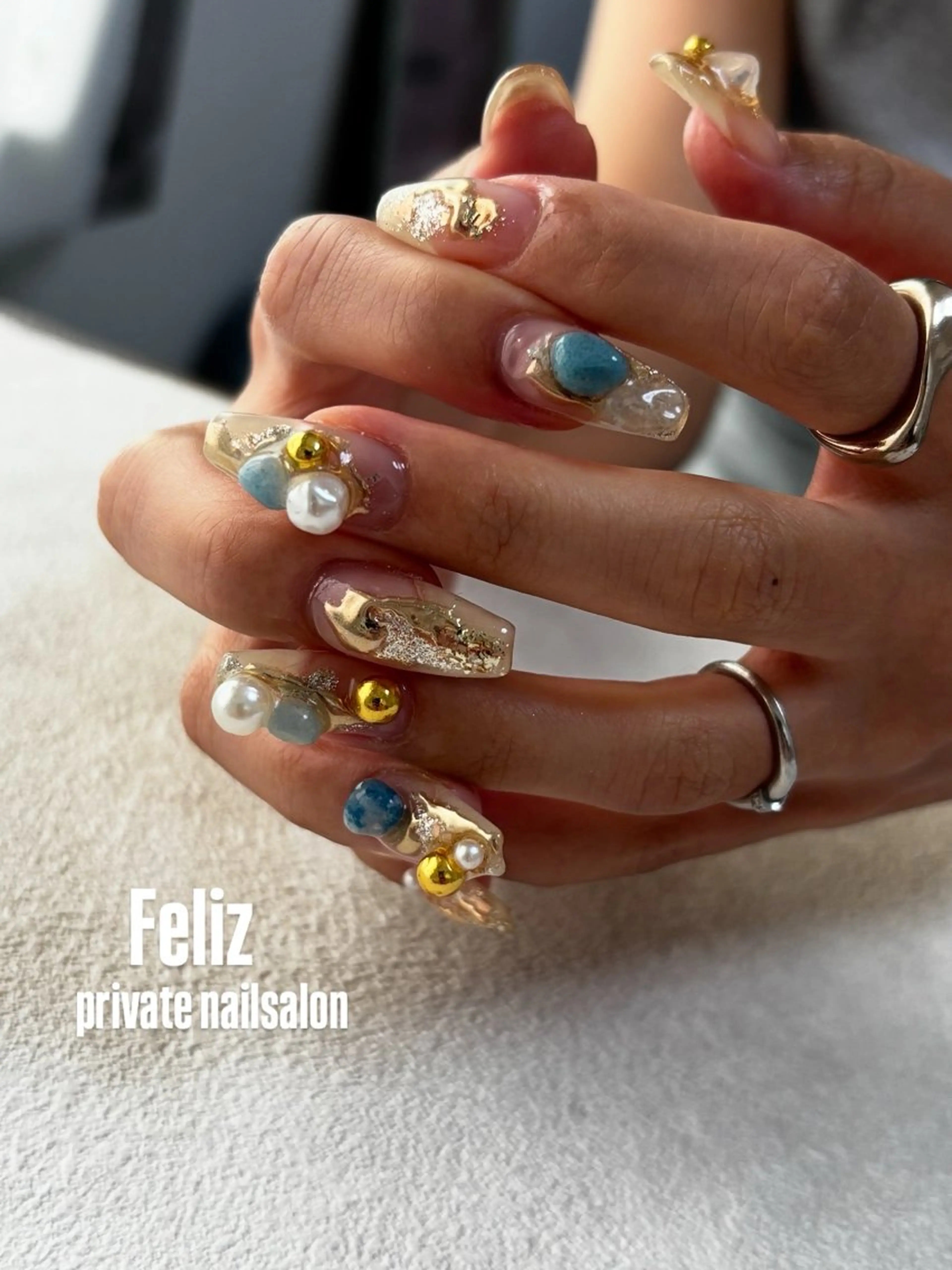 ネイル Feliz 楽しいネイルサロンのネイルデザイン