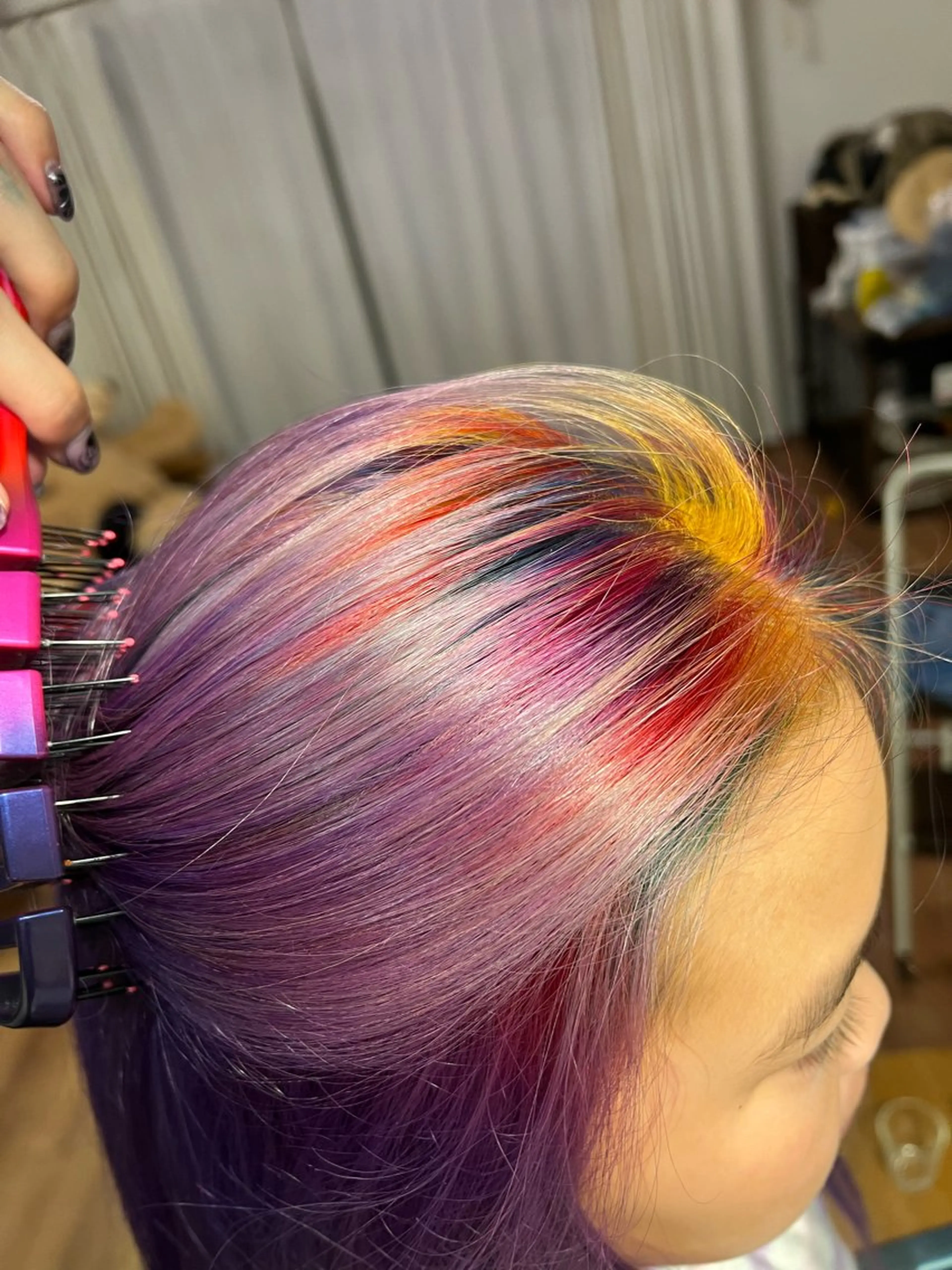 セミロング カラー キッズ カラースペシャリスト しょう🧑🏼‍🎨のヘアスタイル