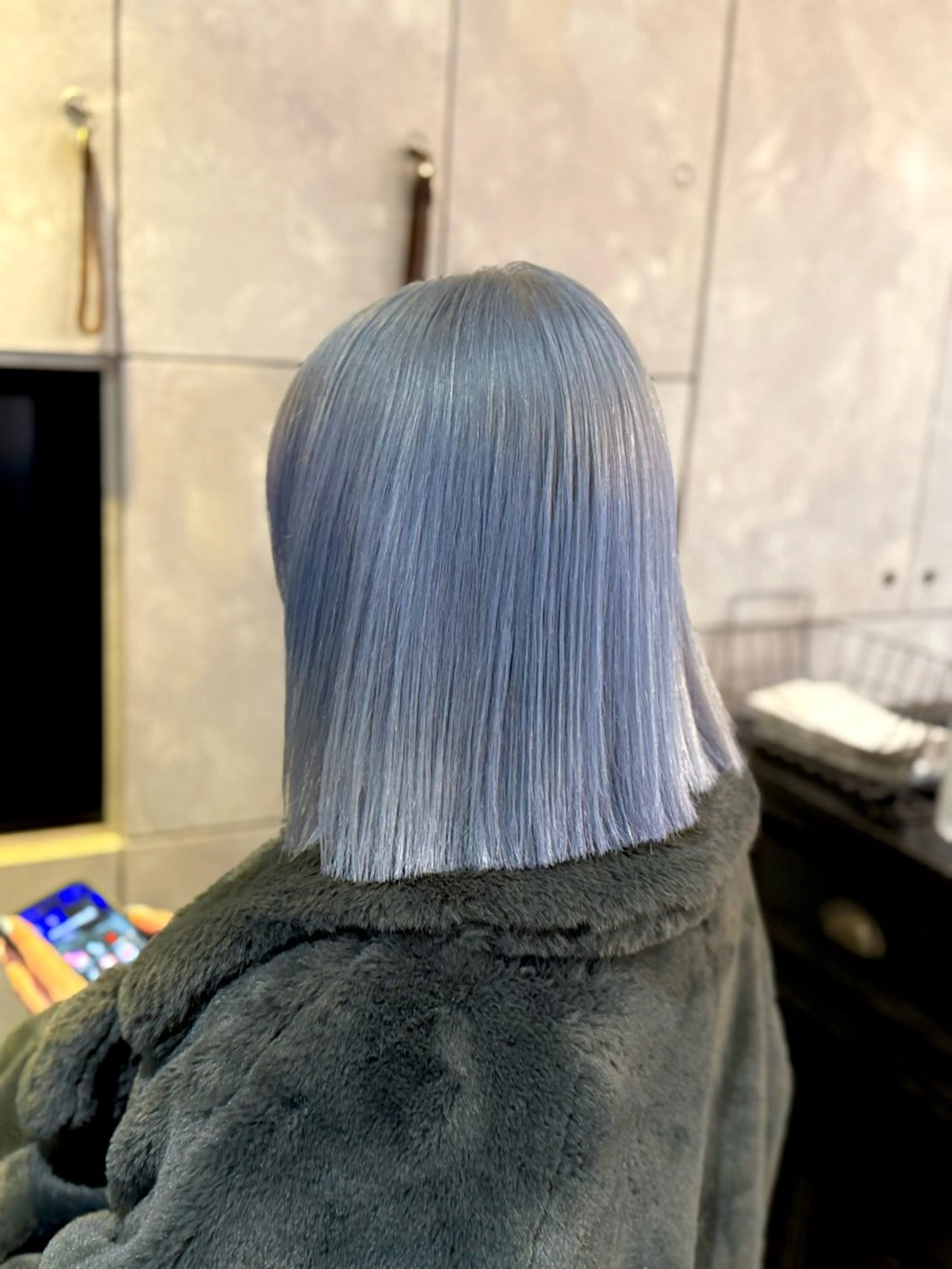 セミロング カラー ヘアカラー トリートメント ヘアセット 🌈インナーカラー ‘ショウマ’🌈のヘアスタイル