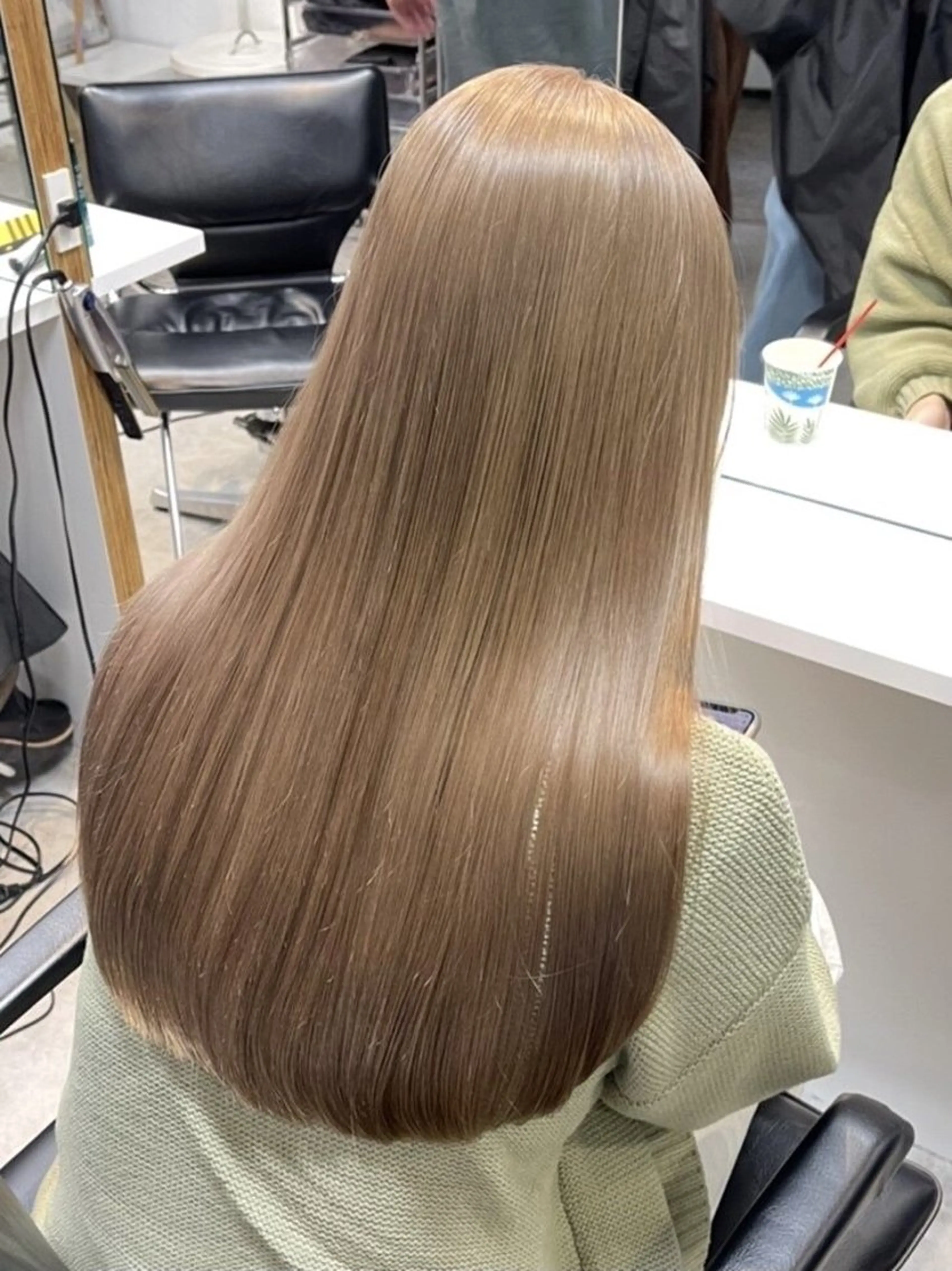 ロング カラー カット 深谷 侑亮のヘアスタイル