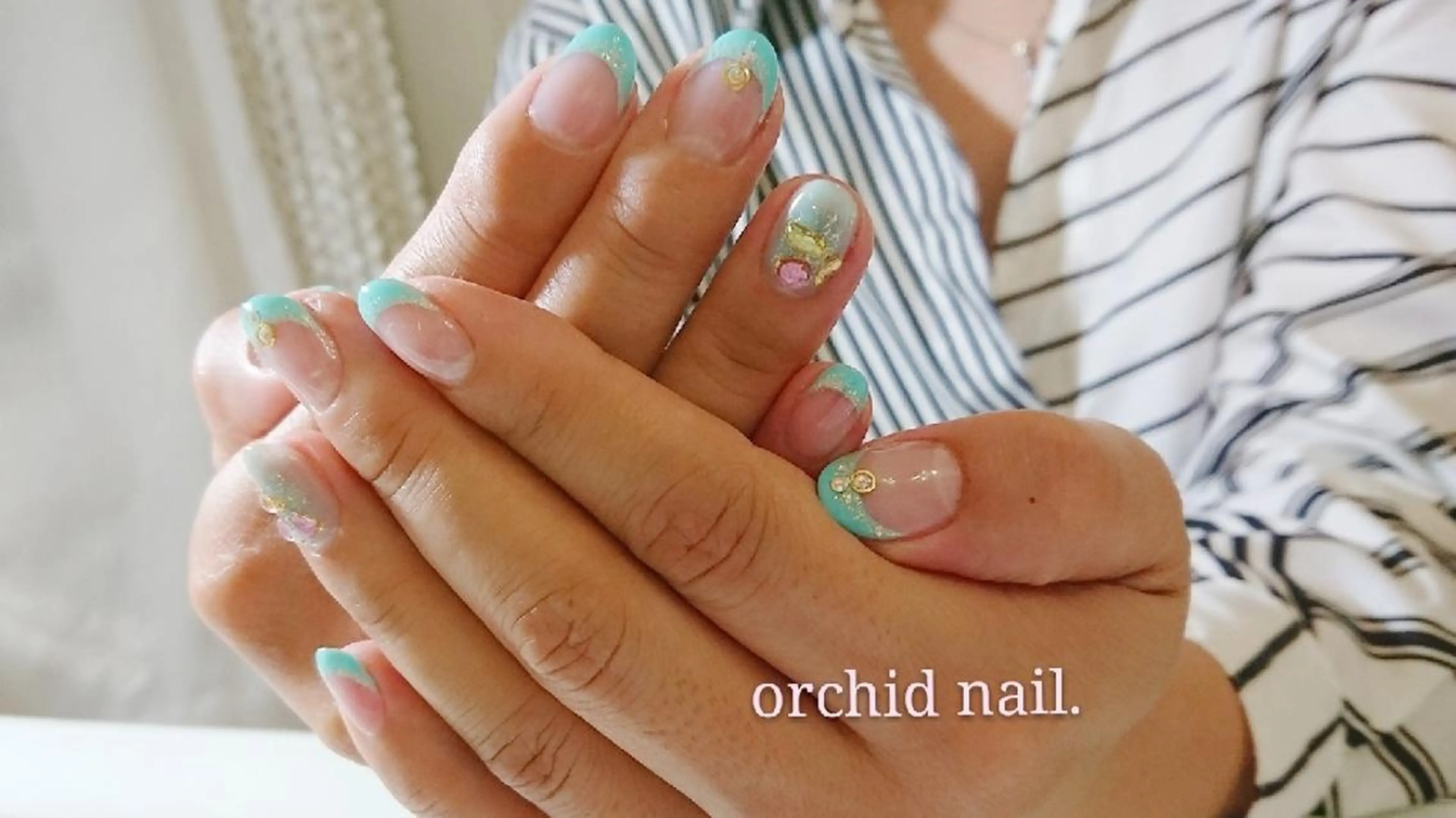 ネイル orchid ♡オーキッドのネイルデザイン