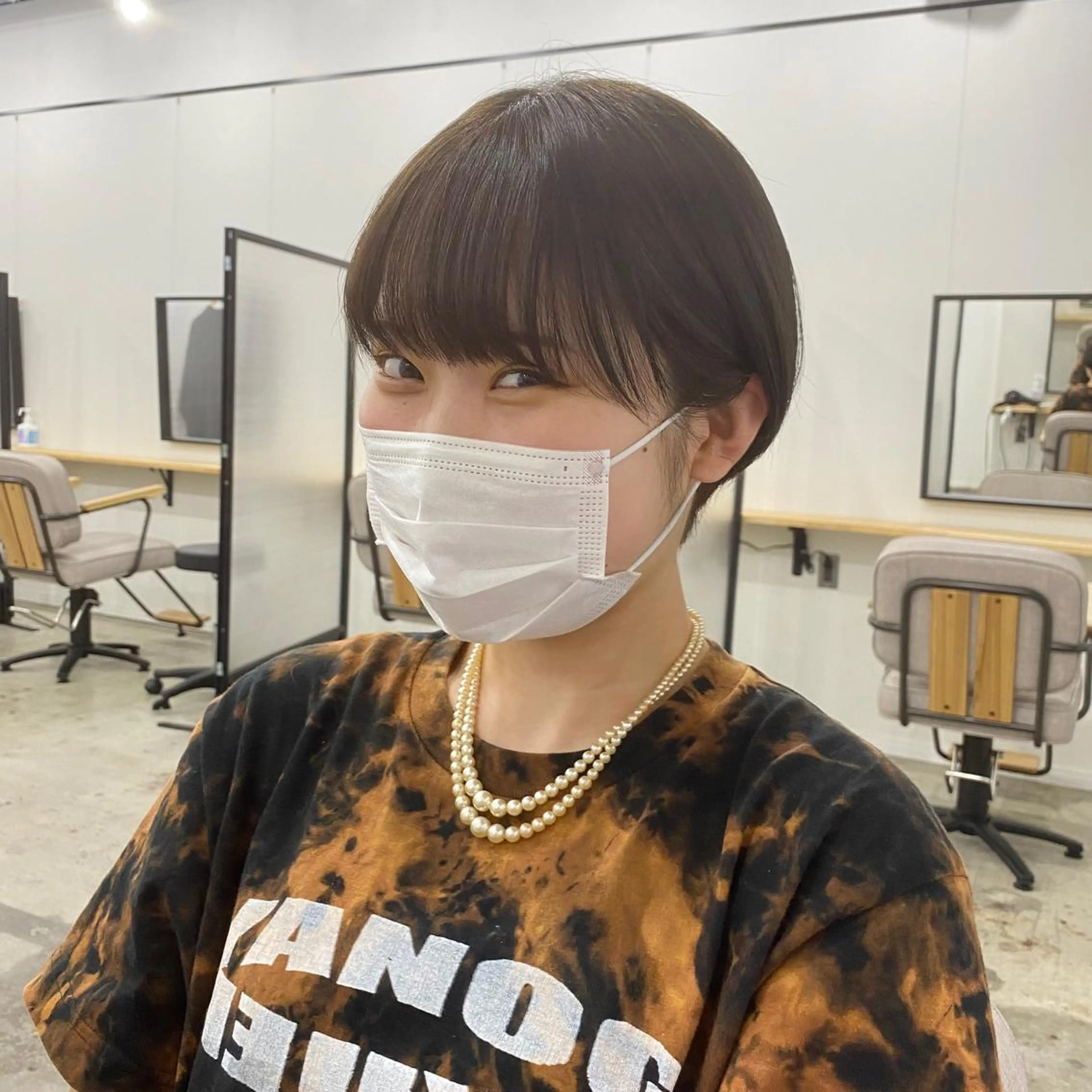 ショート 顔周り🇰🇷韓国 レイヤー/モエのヘアスタイル