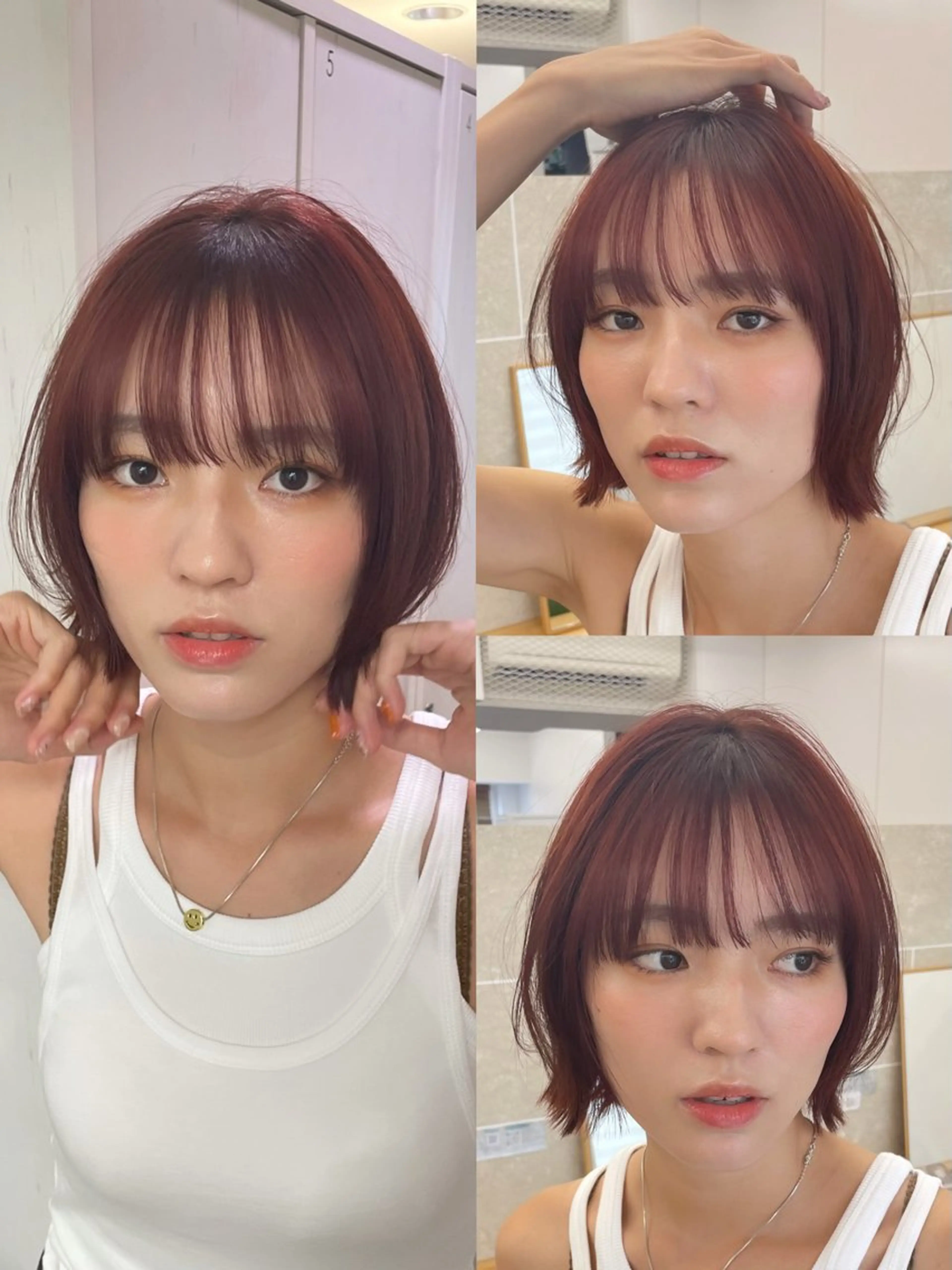 似合わせレイヤー🌟 巻ける縮毛矯正みつきのヘアスタイル