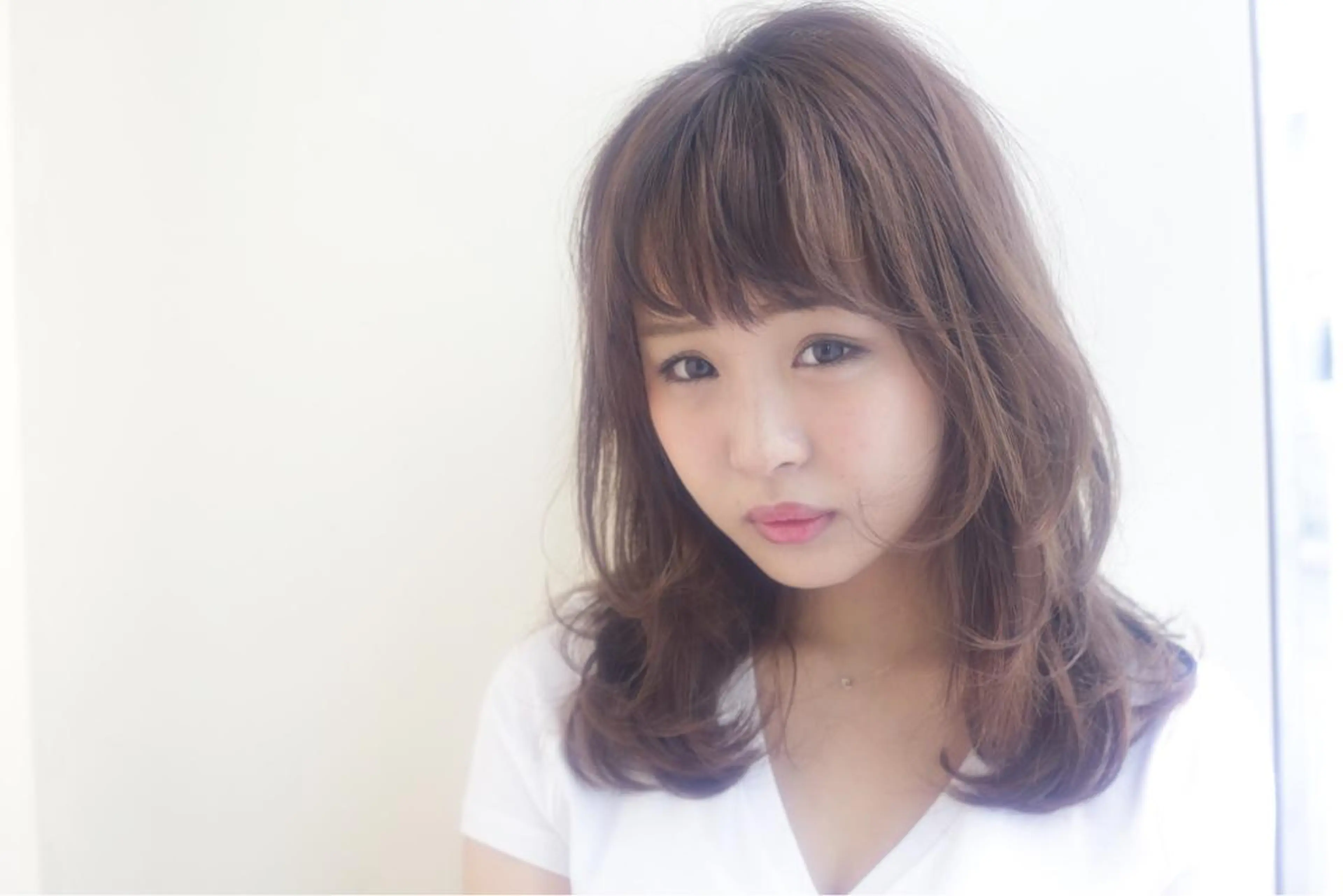 ミディアム タジマ ヤスヒサのヘアスタイル